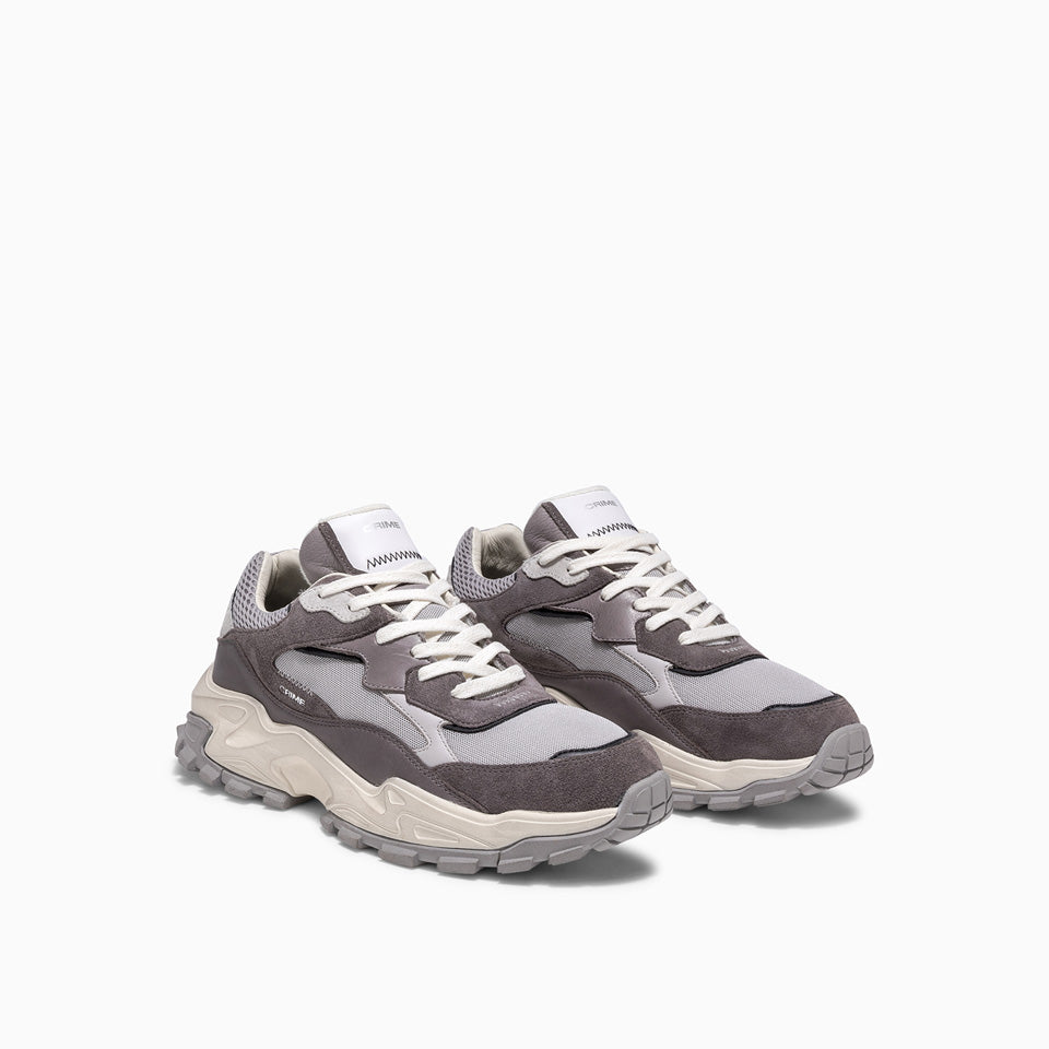 Crime London Sneakers Sprint Runner grigio