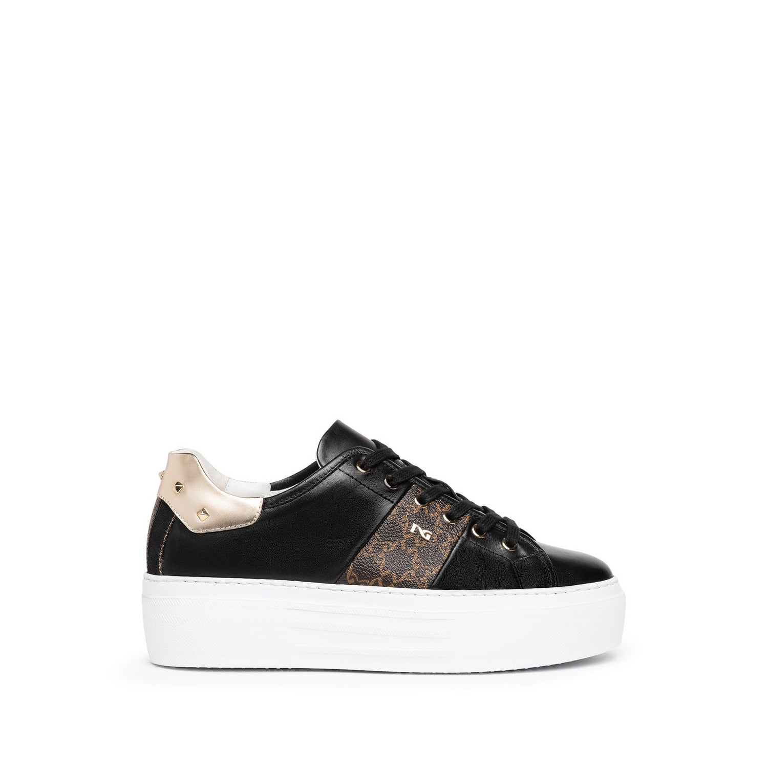 Nero Giardini Sneakers nero logo platform