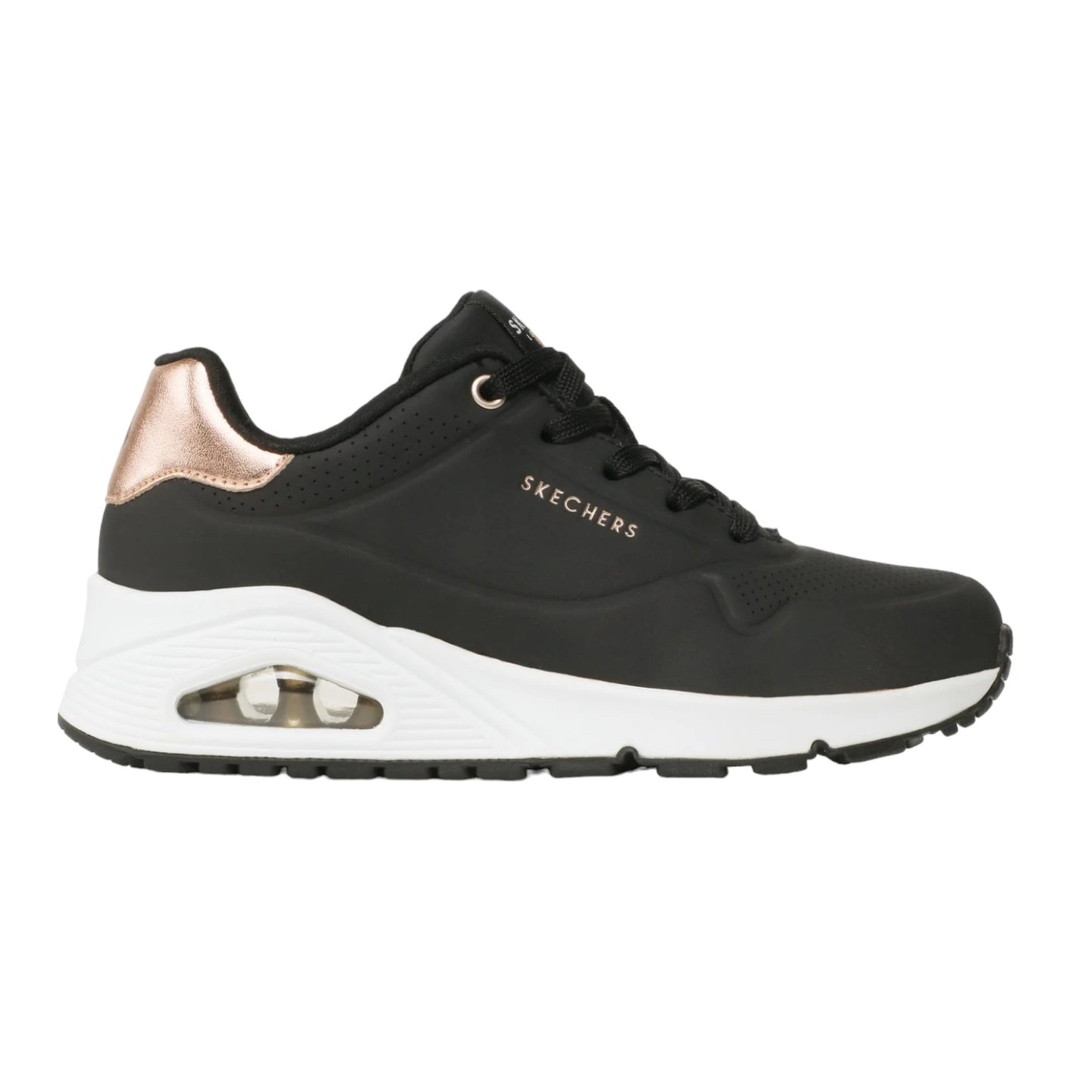 Skechers Sneakers Nera Uno-Golden Air da Donna