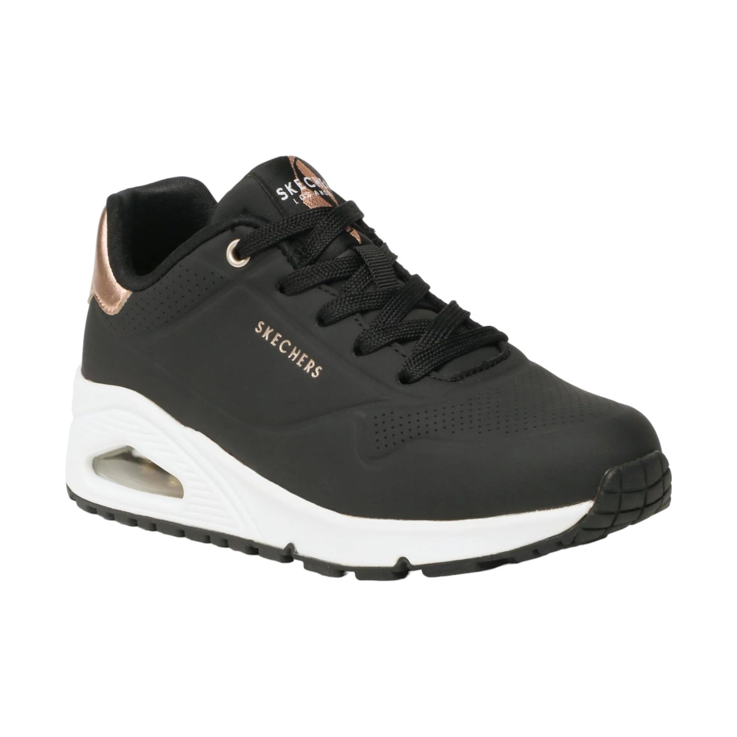 Skechers Sneakers Nera Uno-Golden Air da Donna