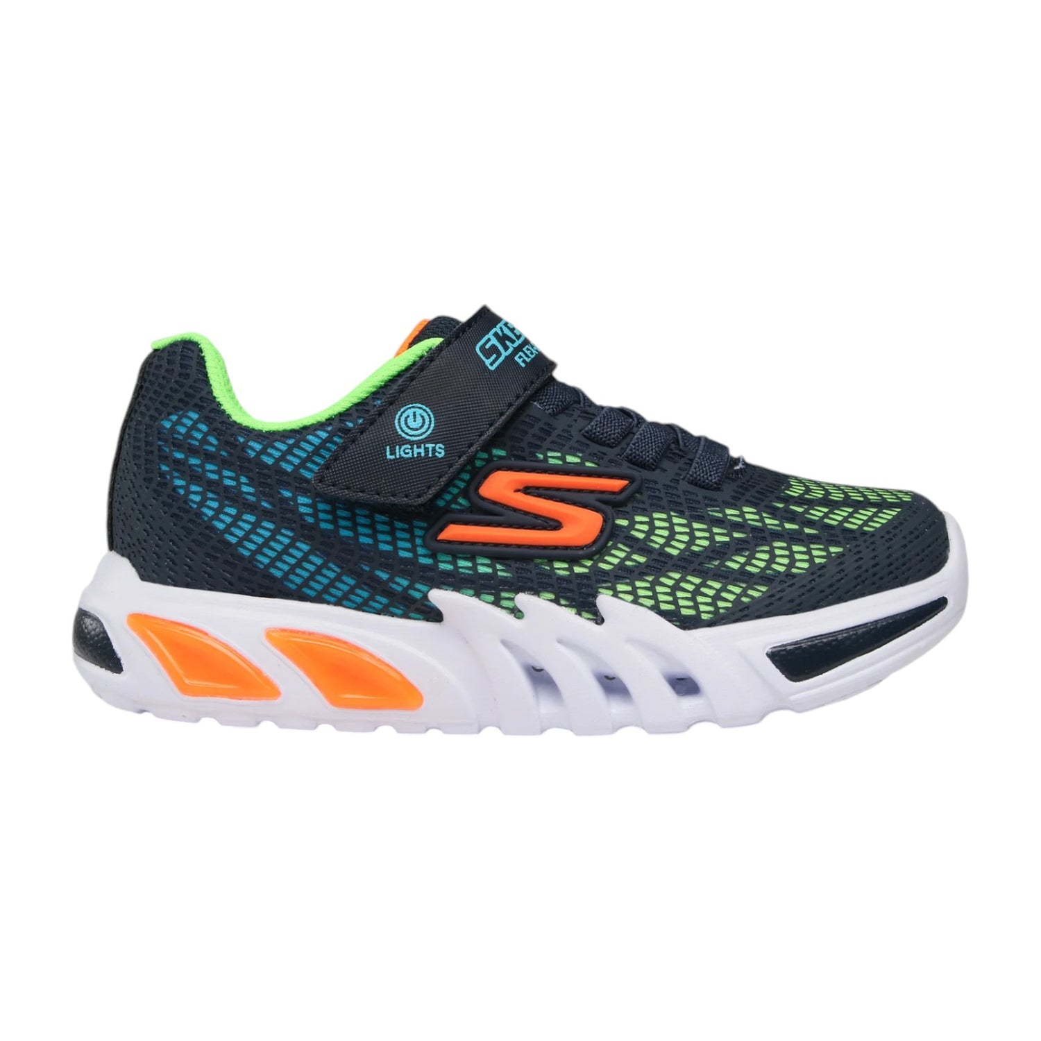 Skechers Sneakers Blu Multi Flex-Glow Elite-Vorlo da Bambino