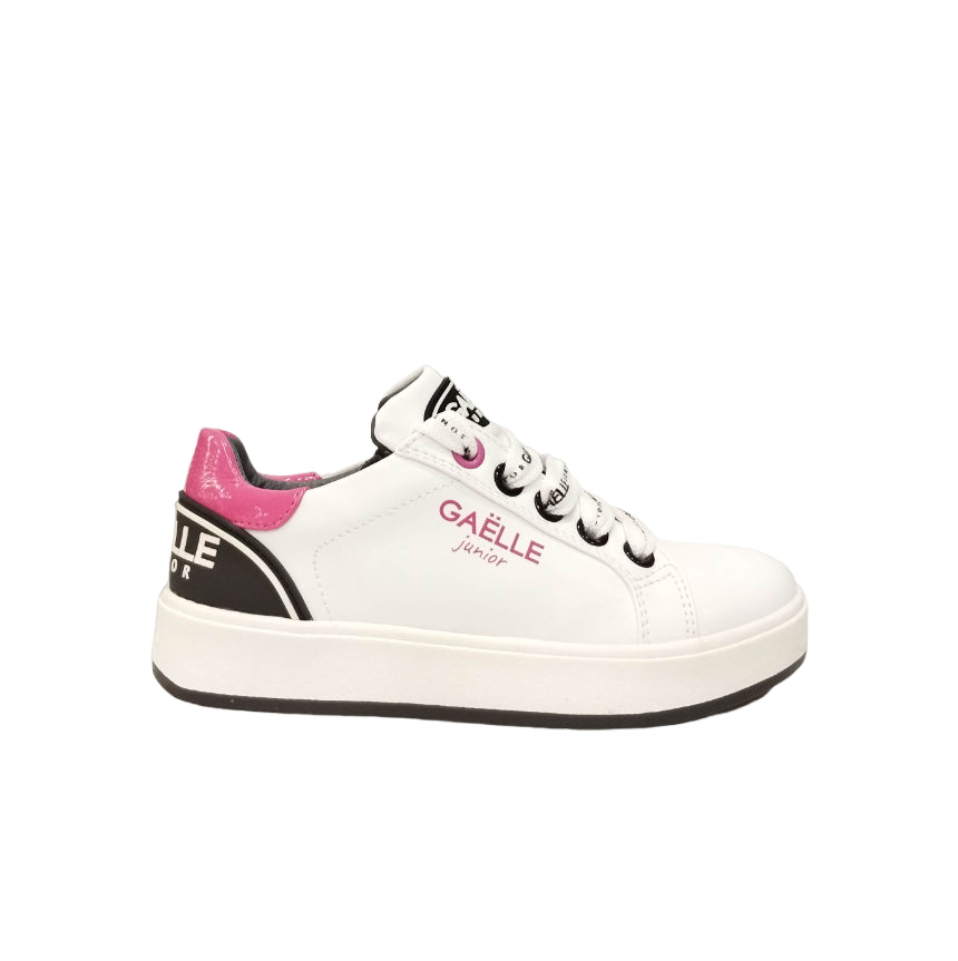 Gaelle Sneakers Bianca Rosa da Bambina