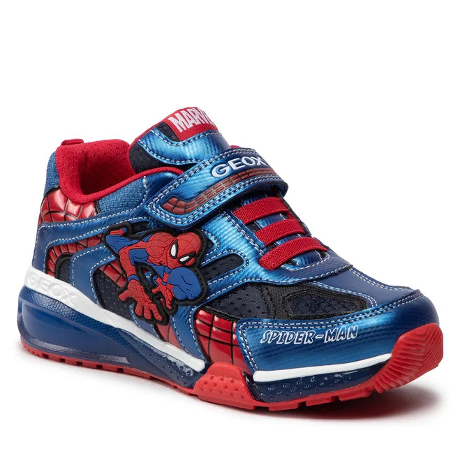 Geox Sneakers Blu di Spider-Man da Bambino