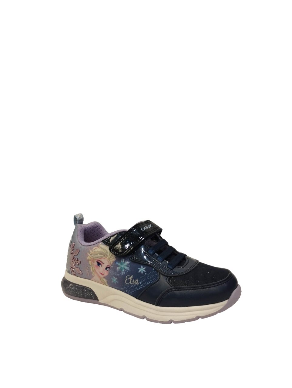 Geox Sneakers Bimba Blu con Strappo di Frozen