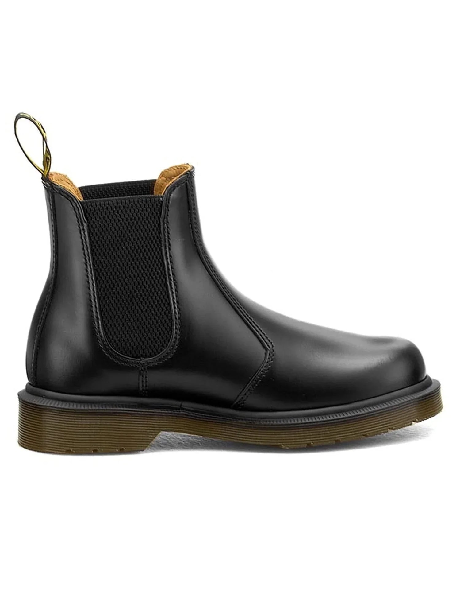 Dr Martens Beatles Chelsea 2976 Platform Polished Smooth nero