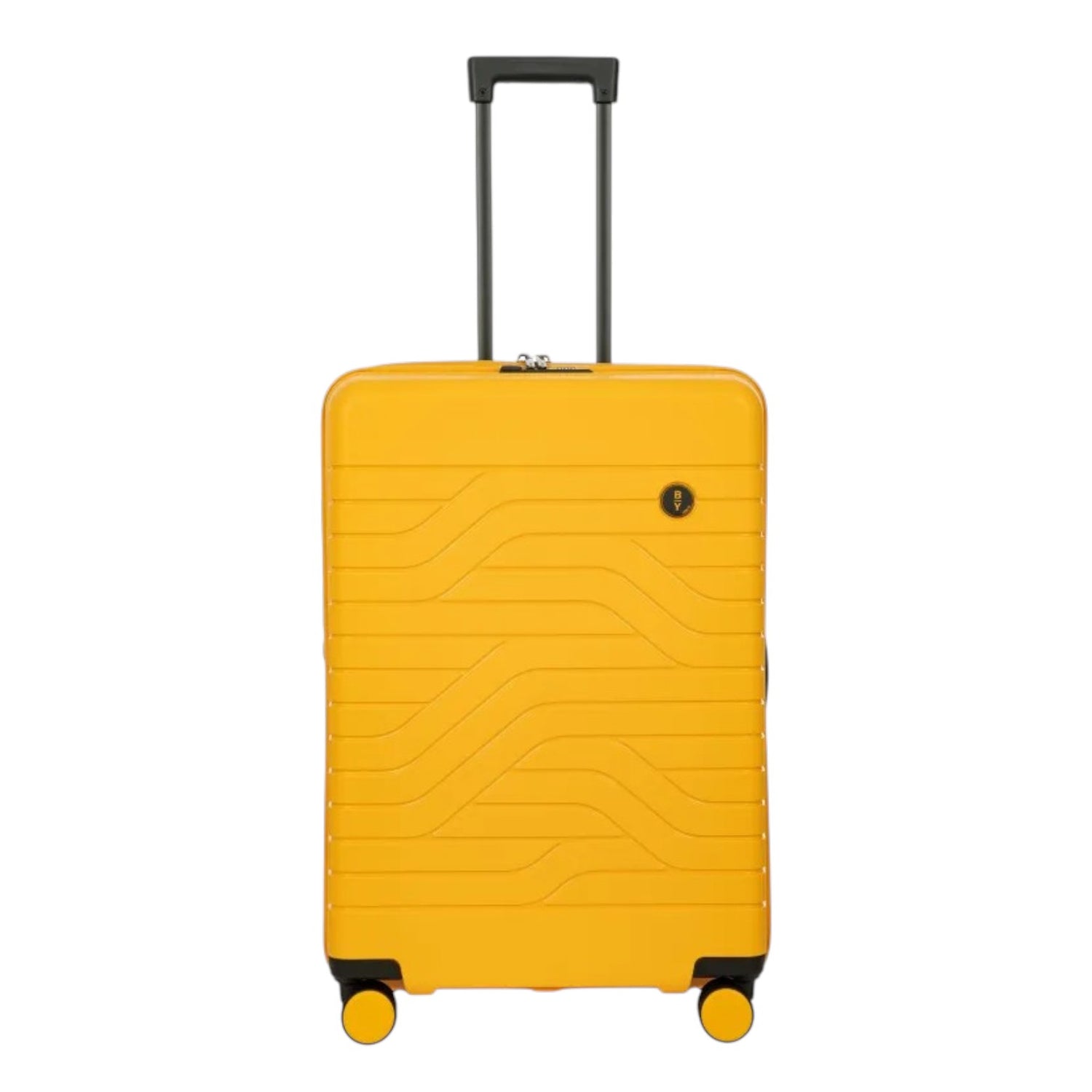 Bric's Trolley Medio Espansibile Unisex in Abs Giallo 4 Ruote