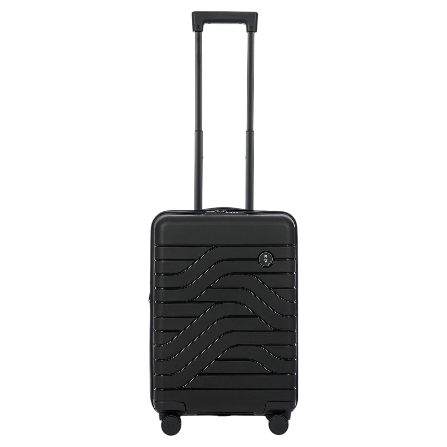 Bric's Trolley Cabina Espandibile Unisex in Abs Nero 4 Ruote