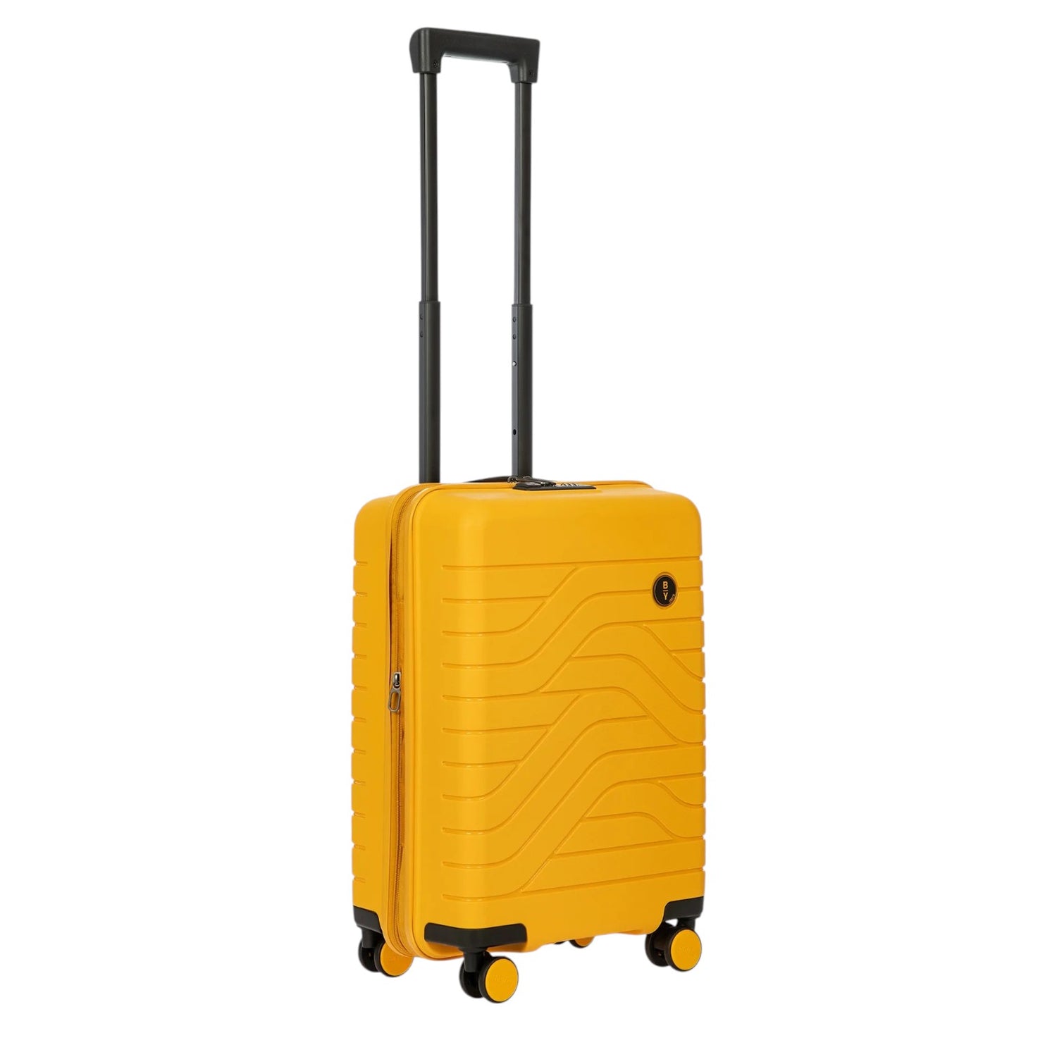 Bric's Trolley Cabina Unisex Espansibile in Abs Giallo 4 Ruote
