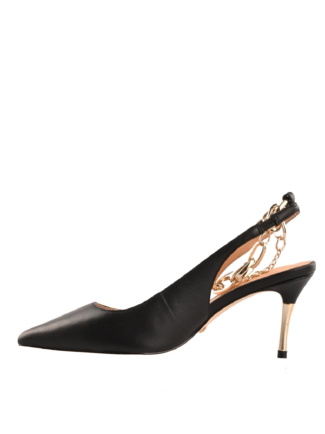 Guess Chanelle nera con catena dorata