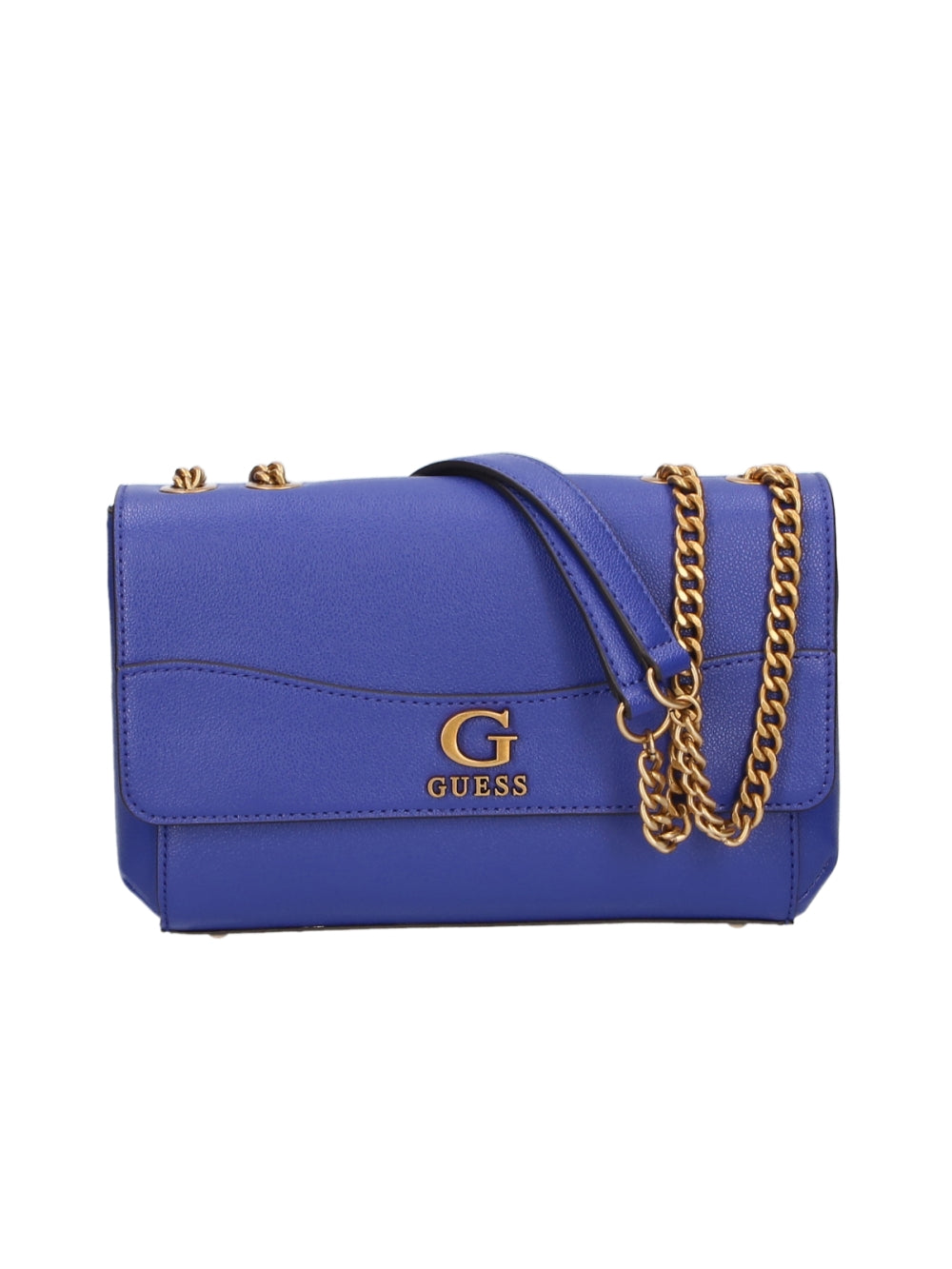 Guess tracolla nell viola con tracolla con catena