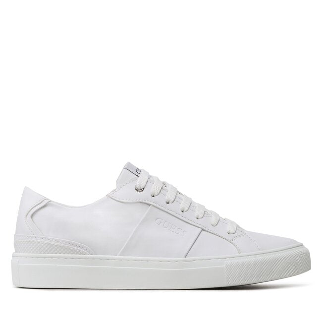 Guess Sneakers da uomo bianca in similpelle