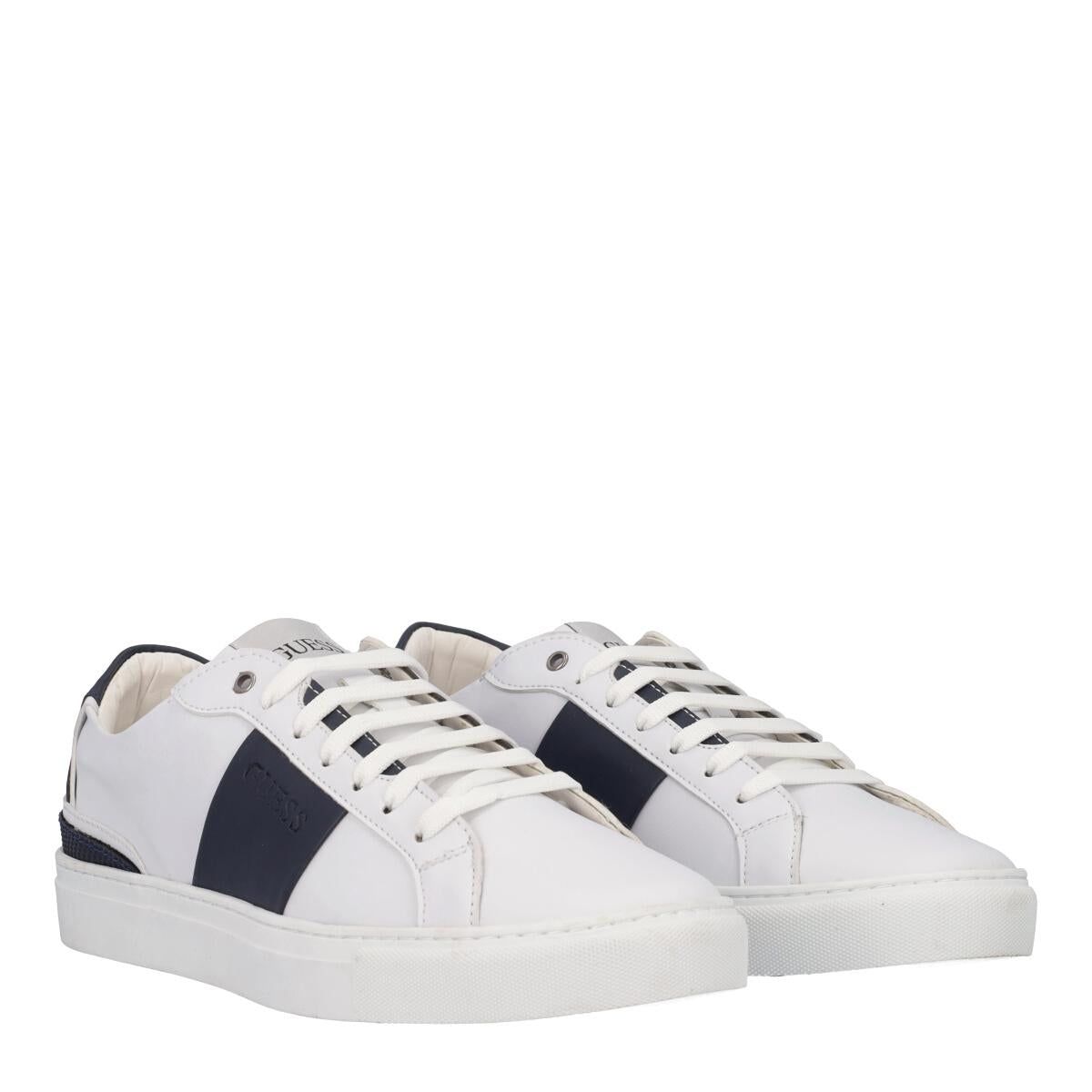 Guess Sneakers da uomo bianca in similpelle