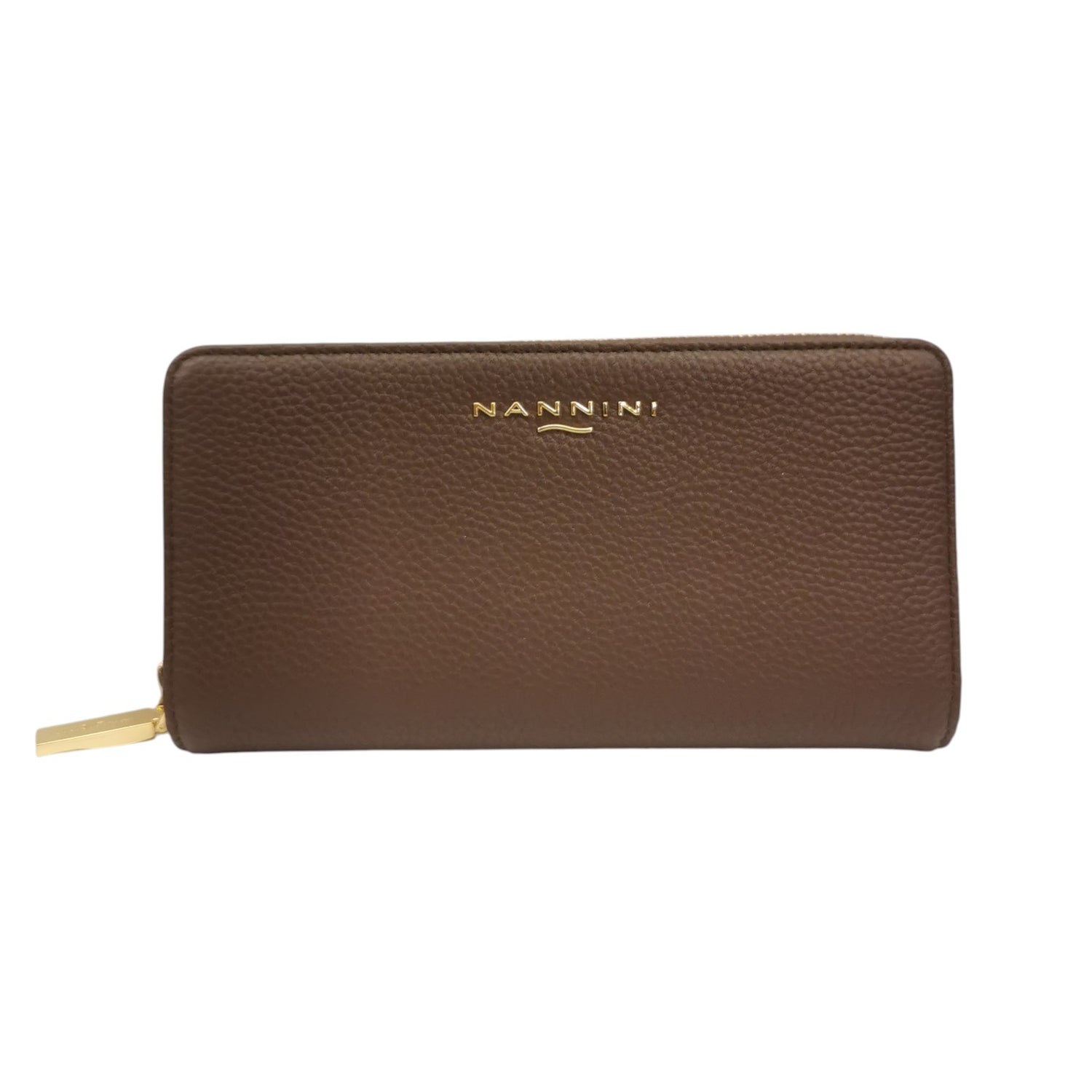 Nannini Firenze Portafoglio Medio Donna Wallis in Pelle Cuoio