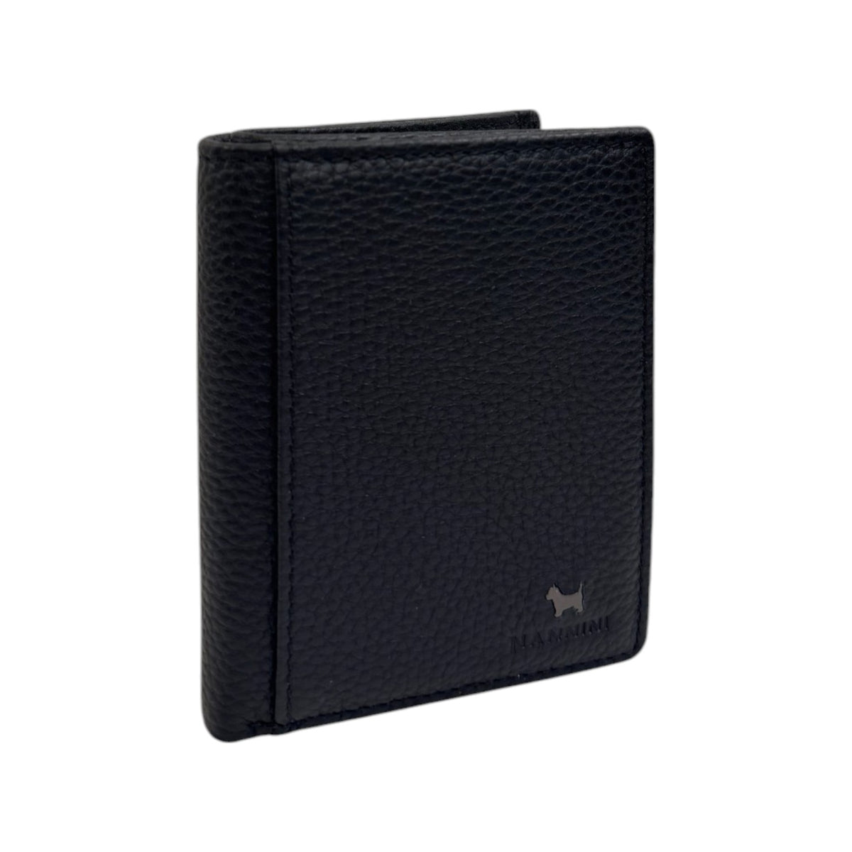 Nannini Firenze Portacarte Unisex in Pelle Nero