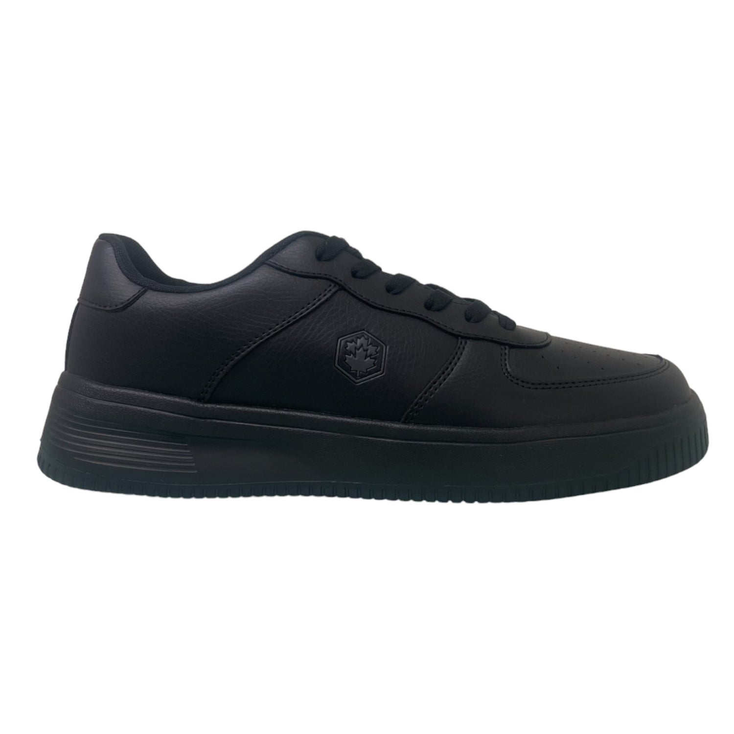 Lumberjack Sneakers Bassa Uomo in Ecopelle Nera