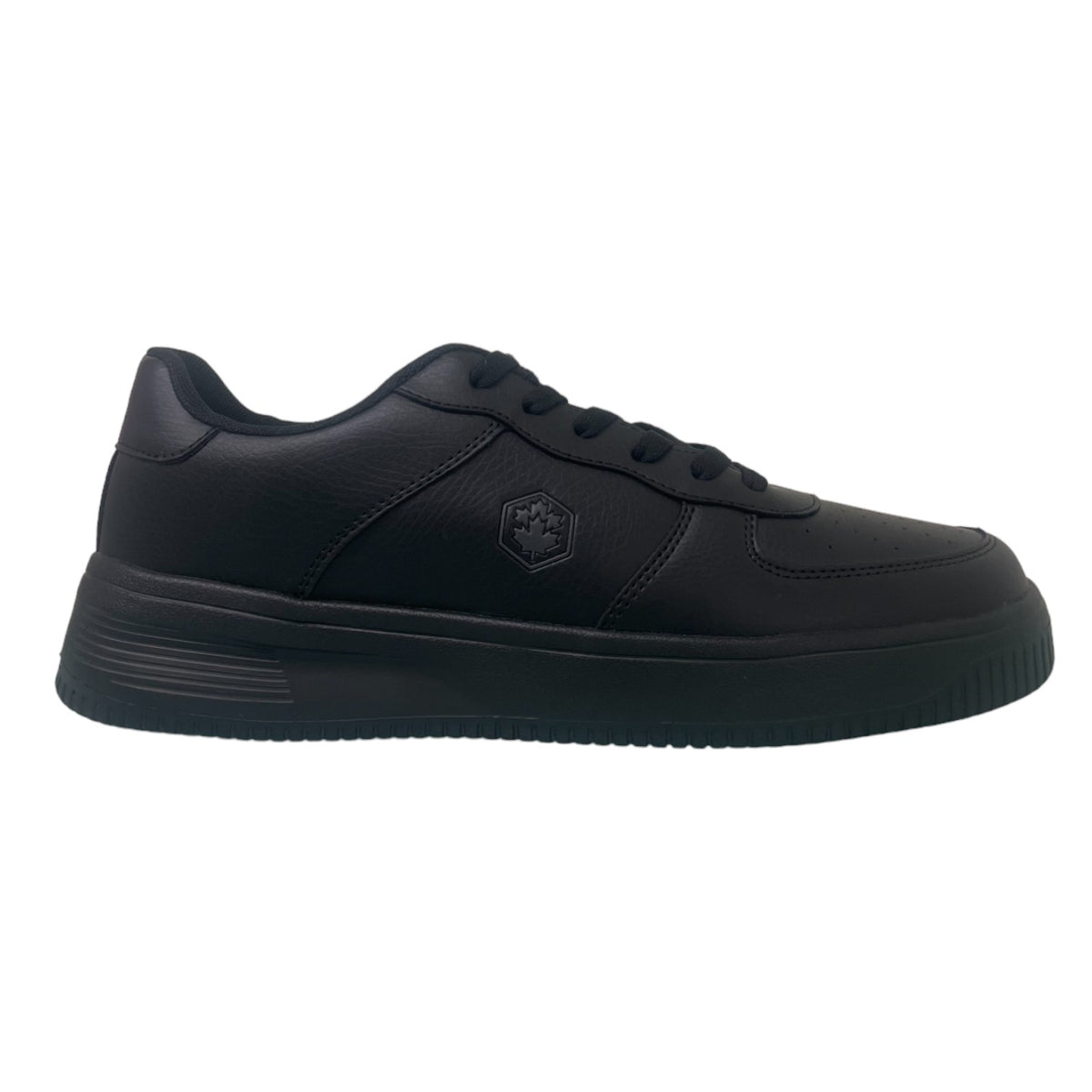 Lumberjack Sneakers Bassa Uomo in Ecopelle Nera
