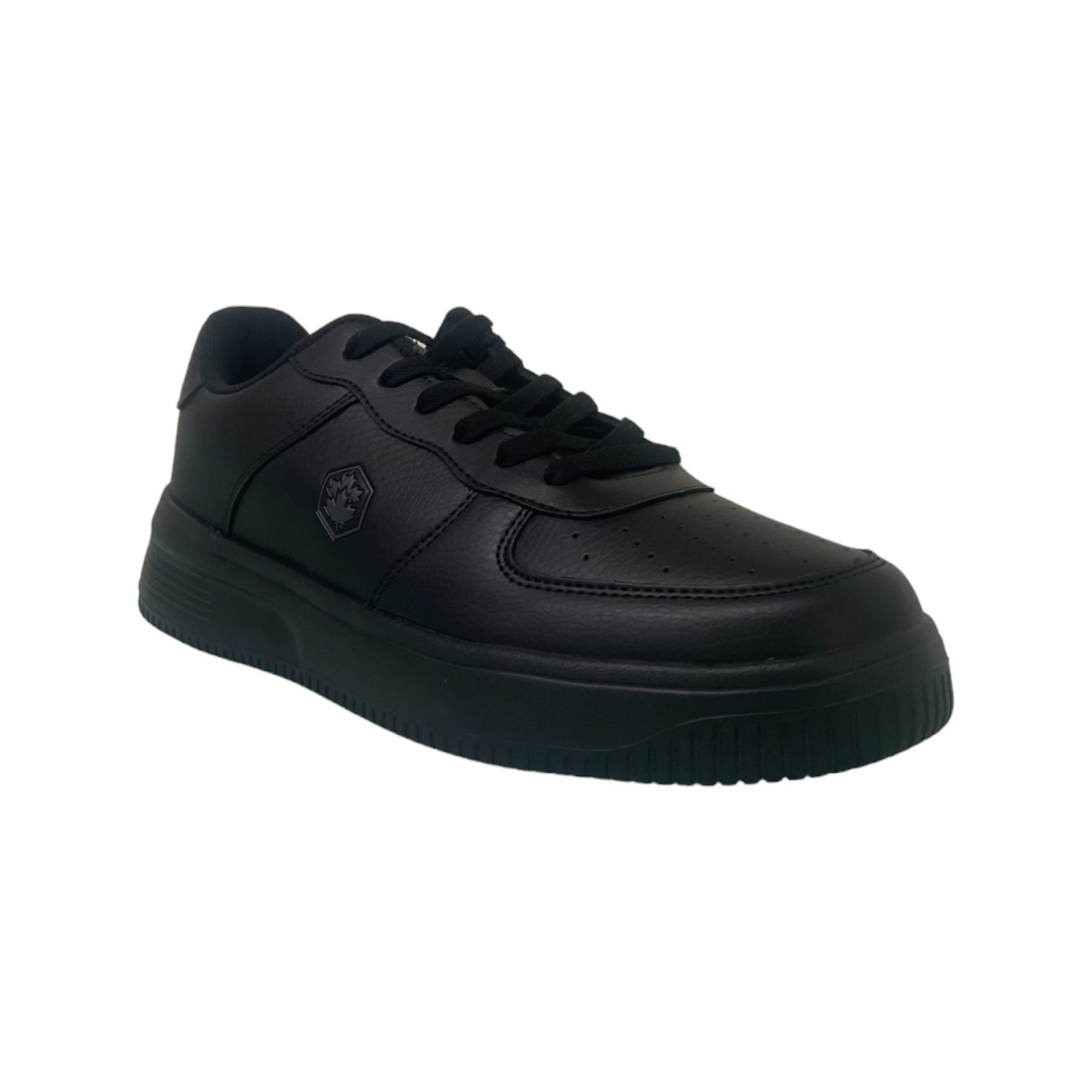 Lumberjack Sneakers Bassa Uomo in Ecopelle Nera