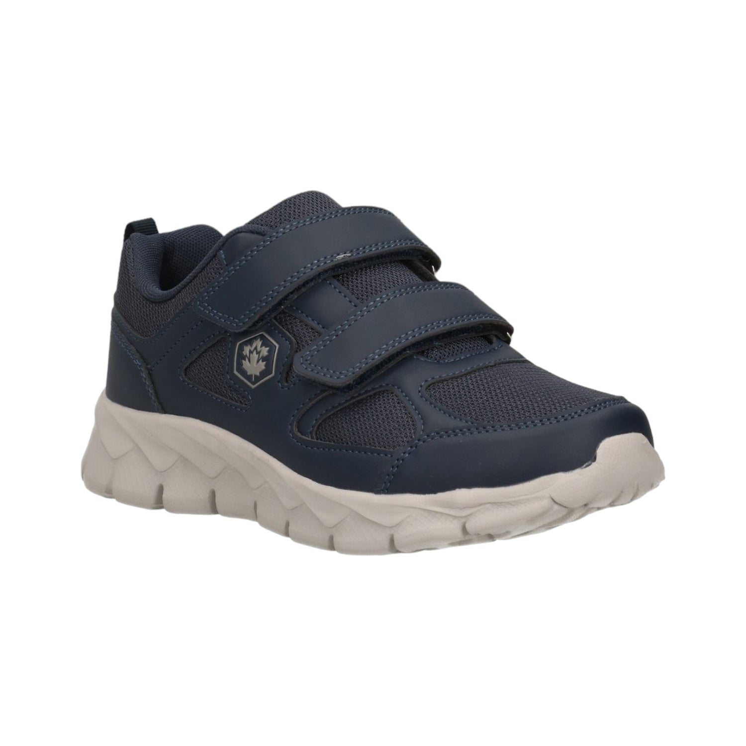 Lumberjack Scarpa Uomo in Ecopelle e Tessuto Blu con Doppio Strappo