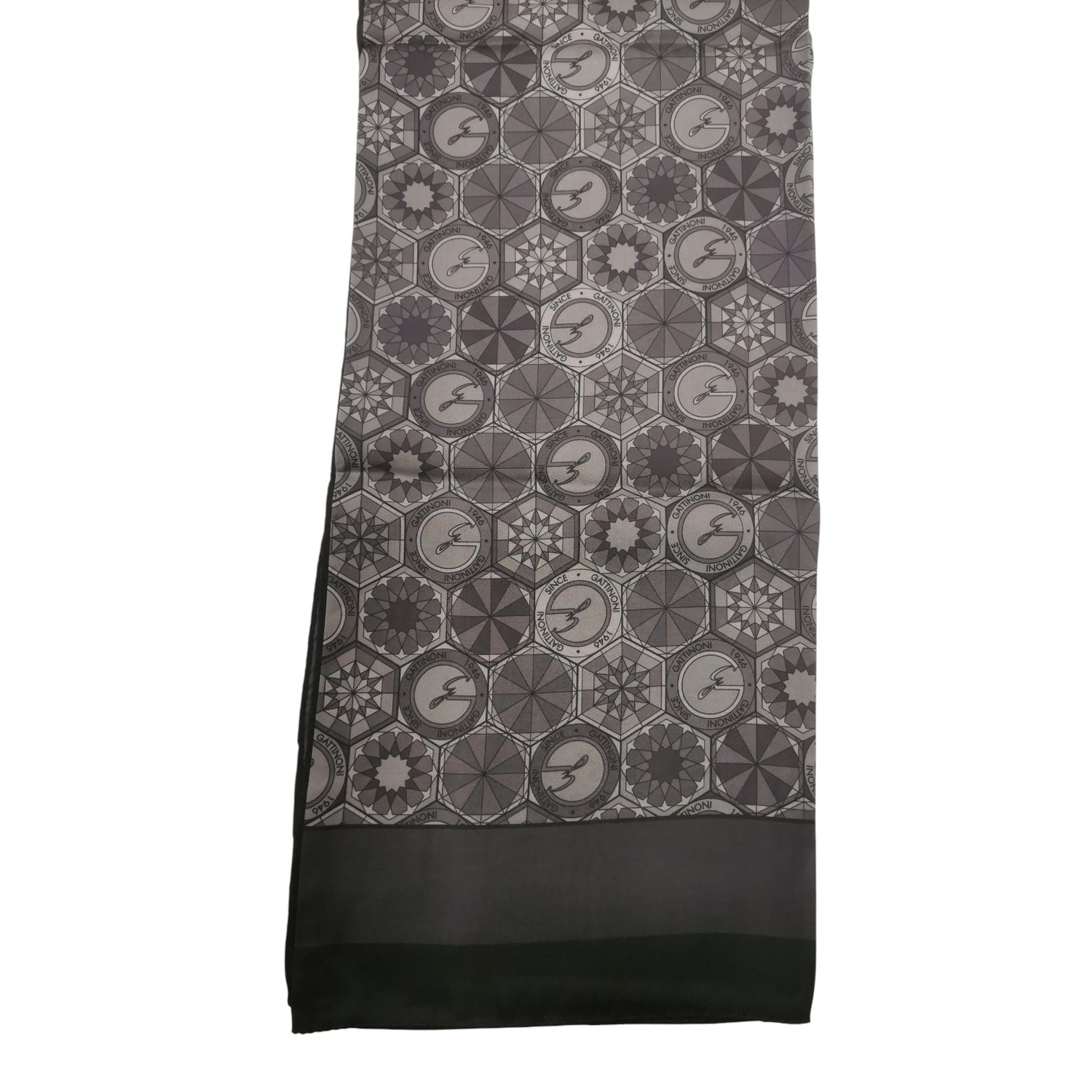 Gattinoni Roma Foulard Donna Fumo con Stampa Teodosia