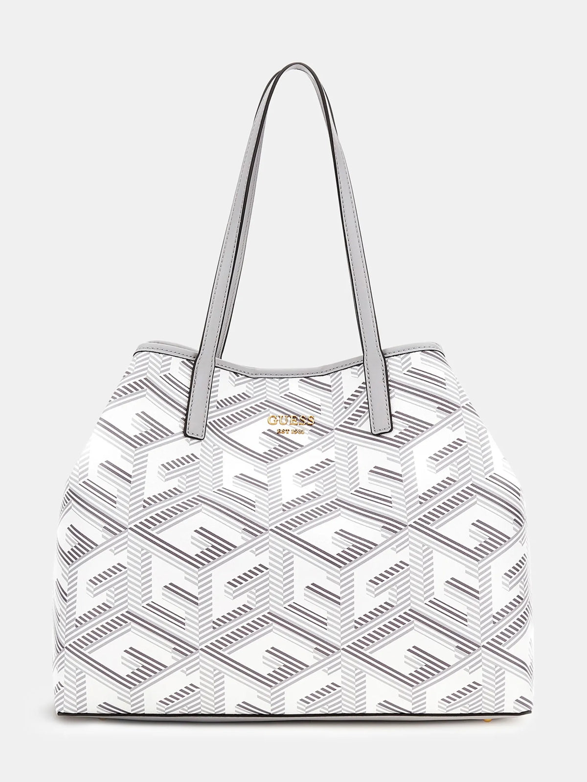 Guess shopper vikky g cube logo bianco