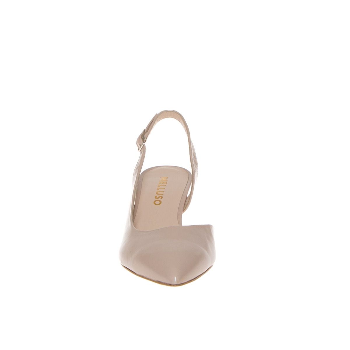 Melluso Chanelle Donna in Pelle Cipria con Tacco 50mm