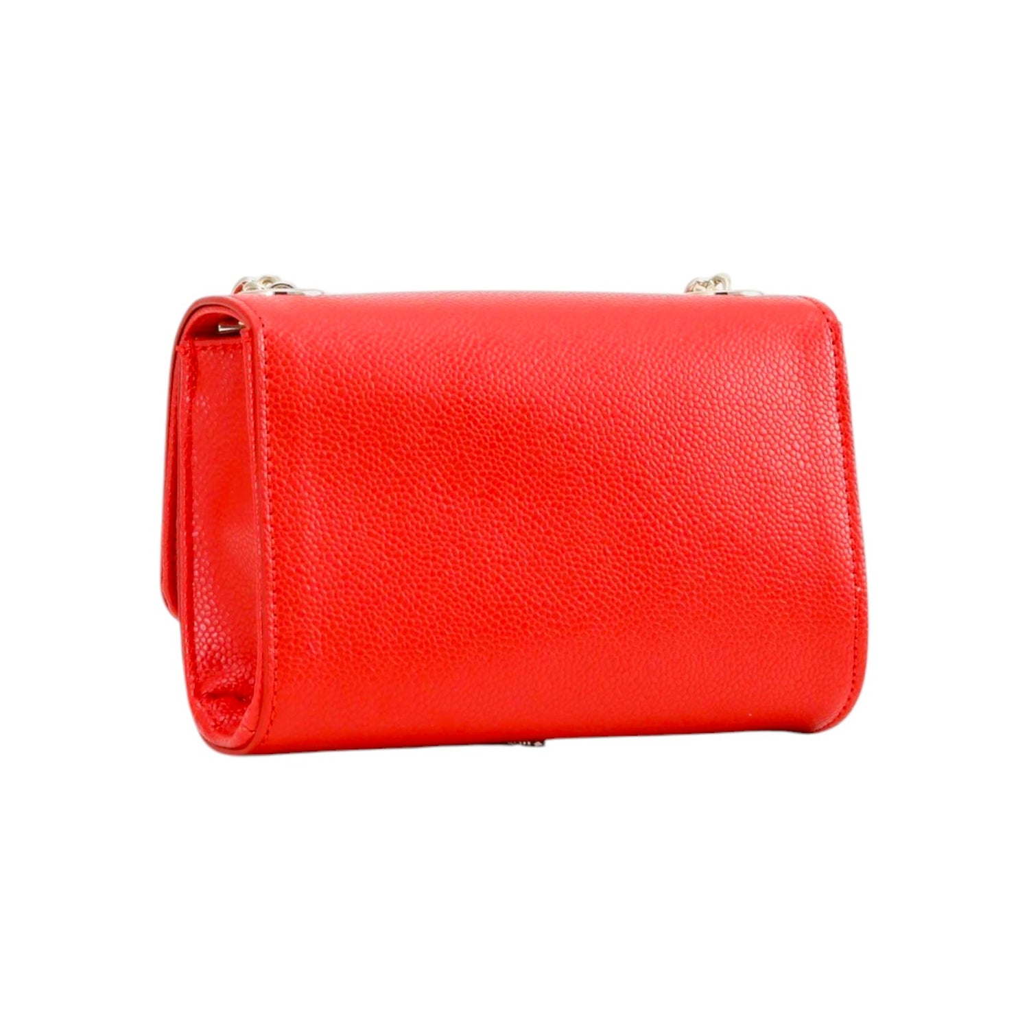 Mario Valentino Pochette Piccola Donna in Colore Rosso con Metalleria Argento