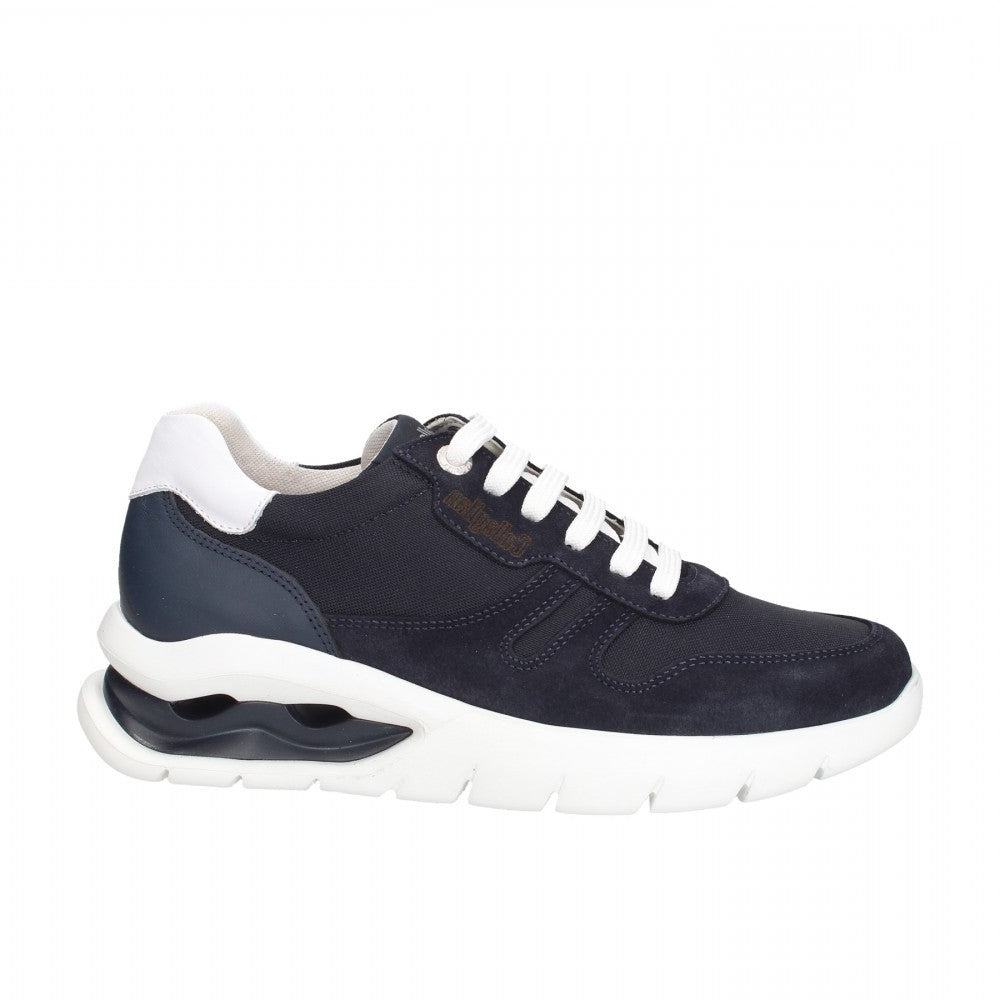 Callaghan Sneakers blu in camoscio e tessuto