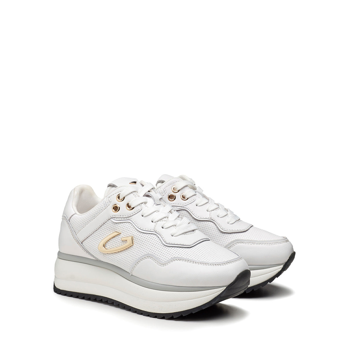 Guardiani Sneakers low louise 1330 bianco