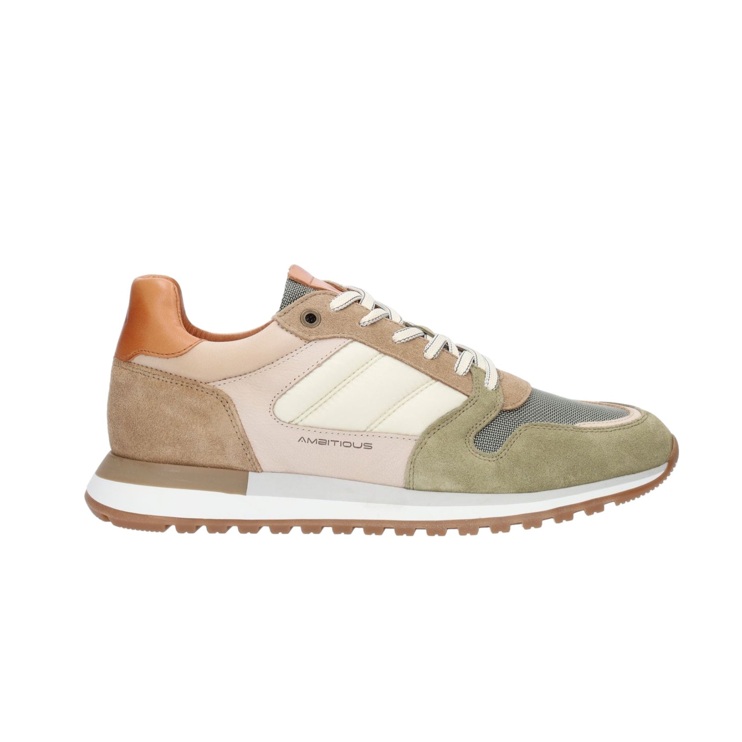 Ambitious Sneakers Grizz uomo verde beige