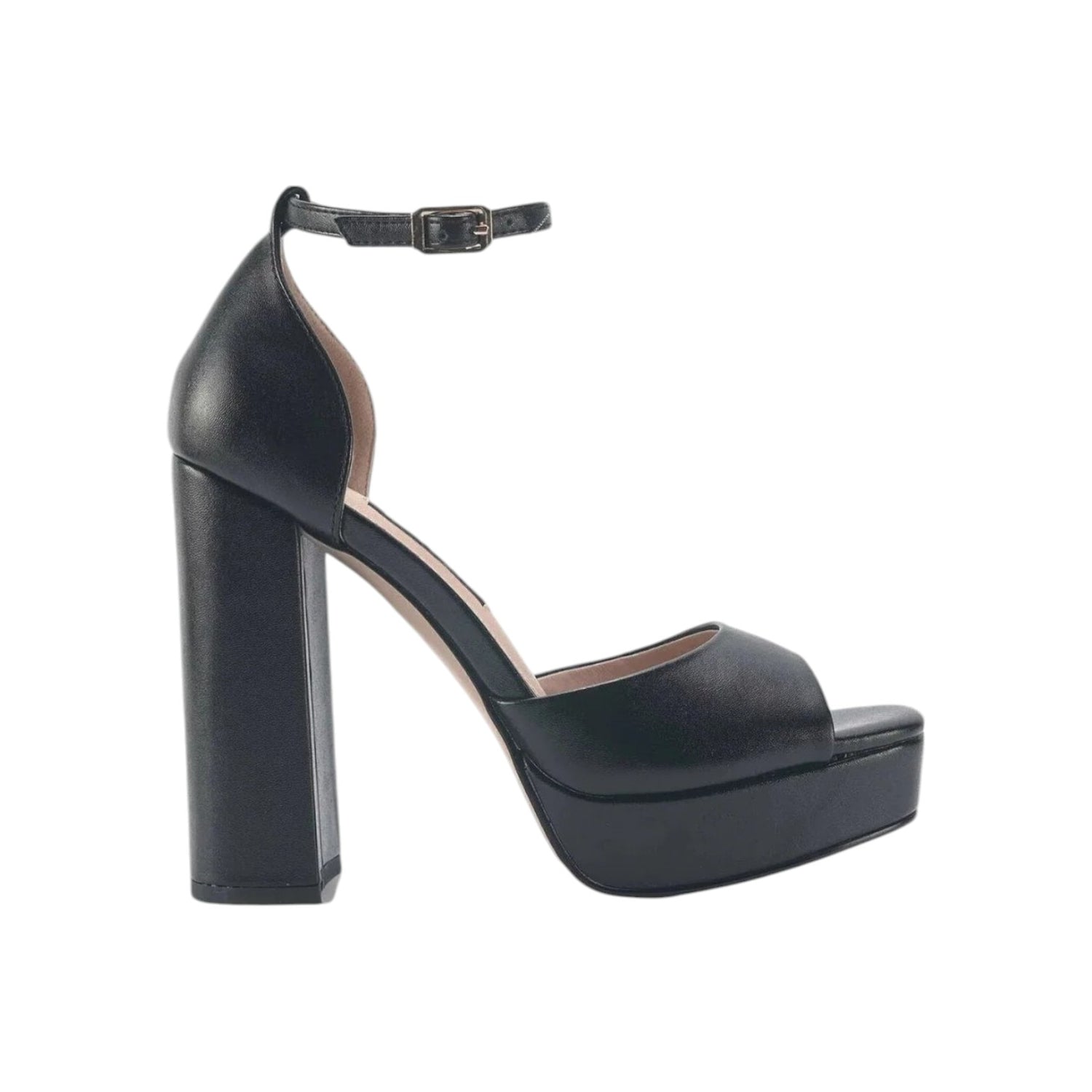 Nine West Sandalo modello Truna Black con plateau e t. 12 cm