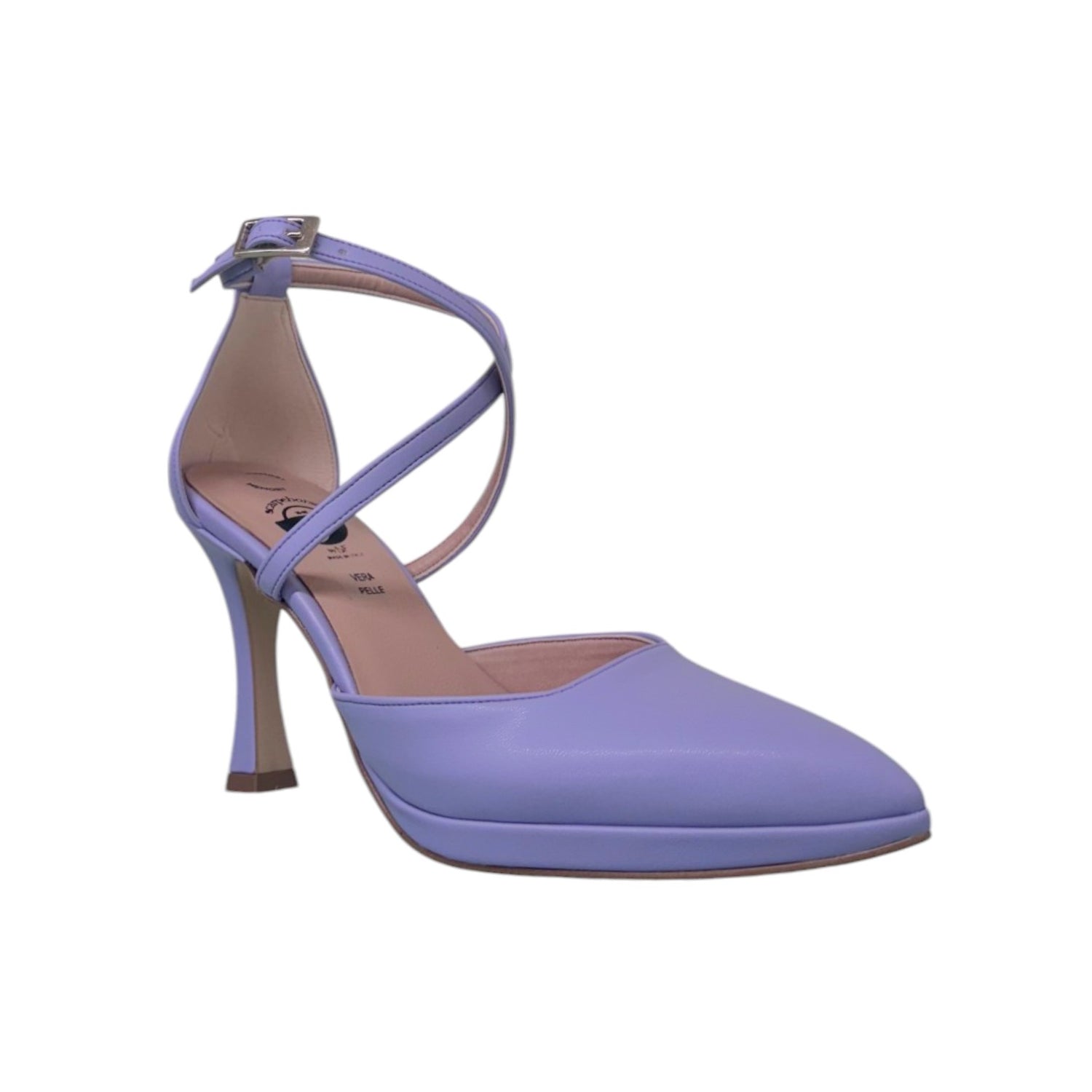 Scarpeborseonline Chanelle Lilla con Plateau t.9 da Donna