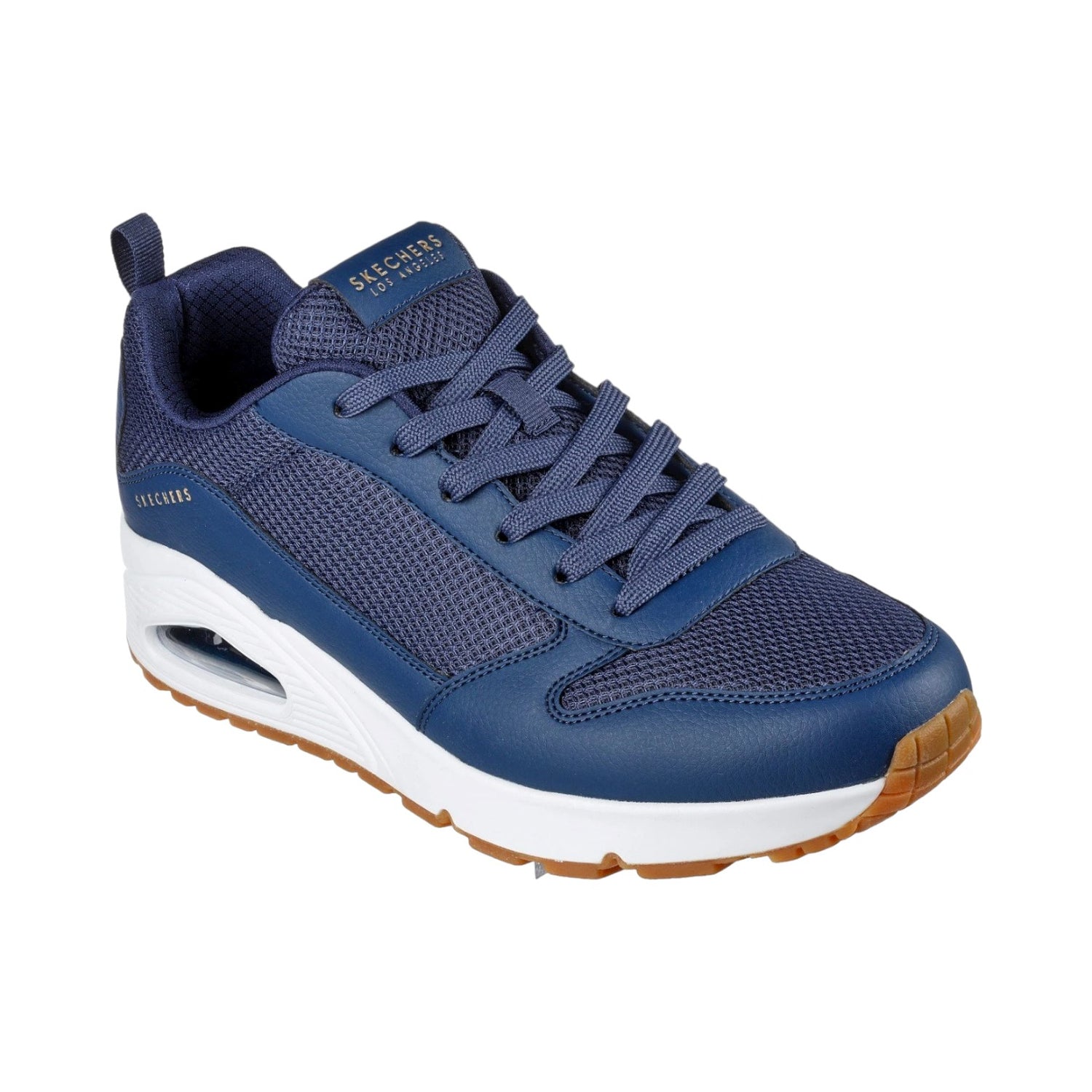 Skechers Sneakers Blu Uno - Fastime da Uomo