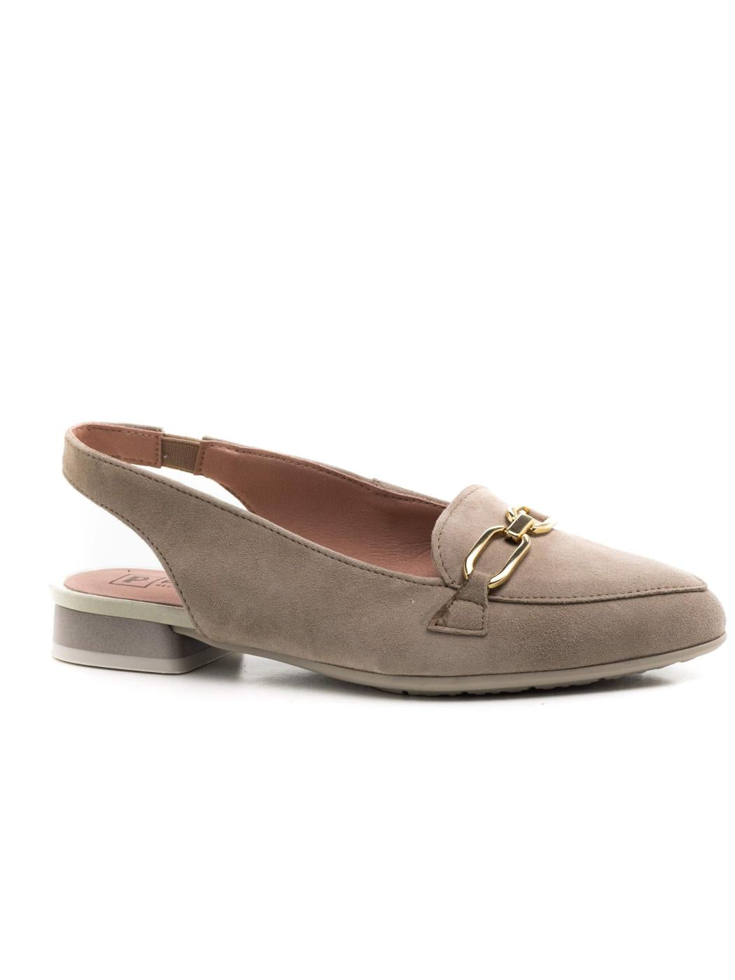 Pitillos Chanelle beige in camoscio t.2