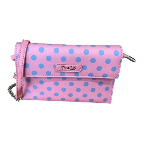 L'Atelier Du Sac Pochette rosa a pois