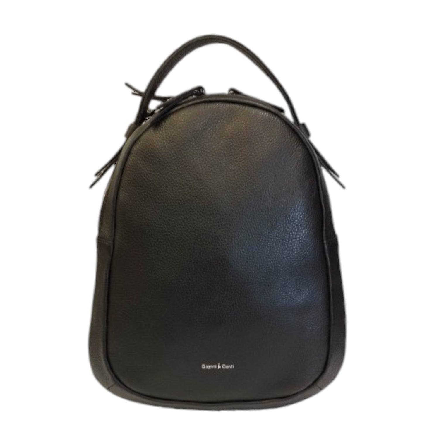 Gianni Conti Zaino Donna in Pelle Nero con Manico