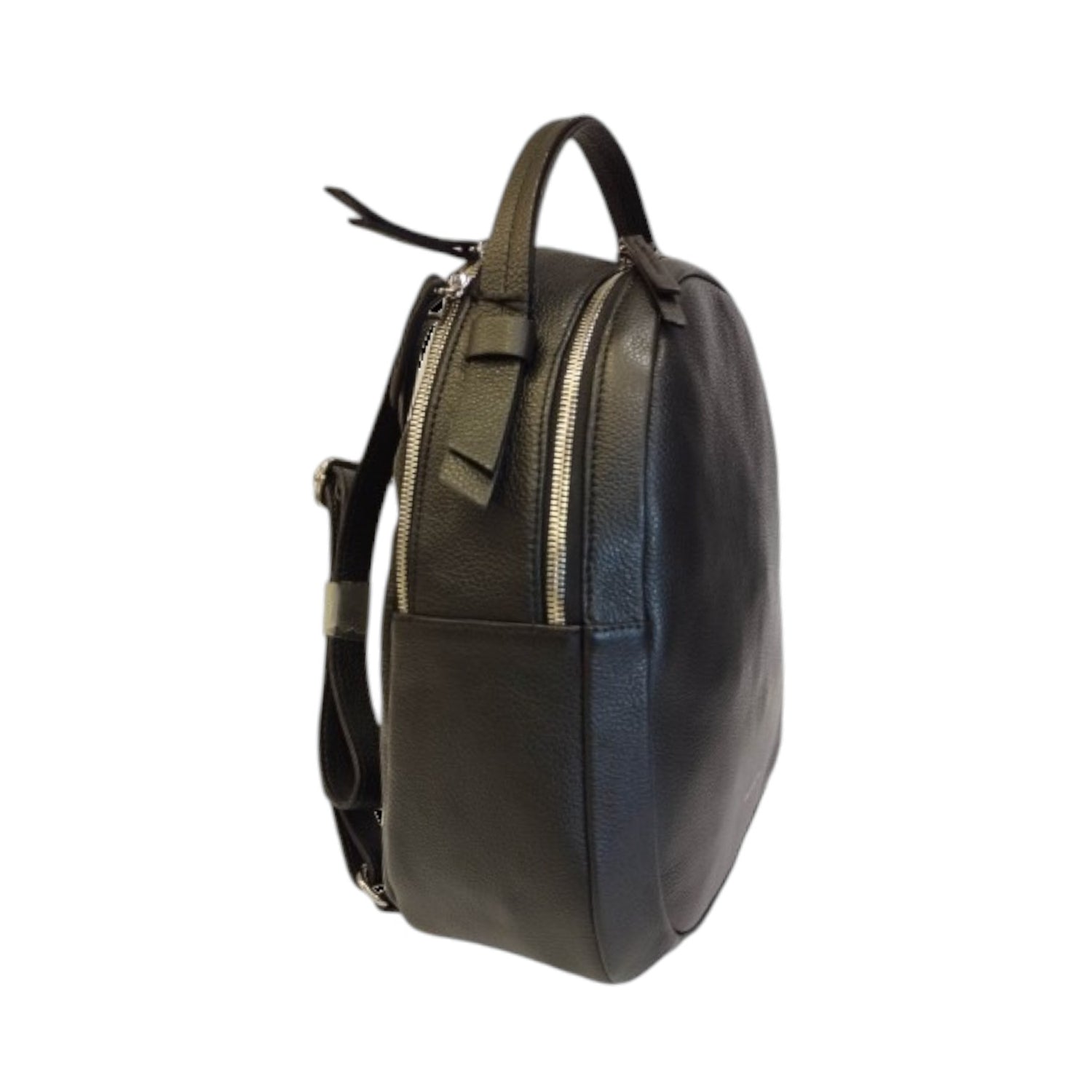 Gianni Conti Zaino Donna in Pelle Nero con Manico