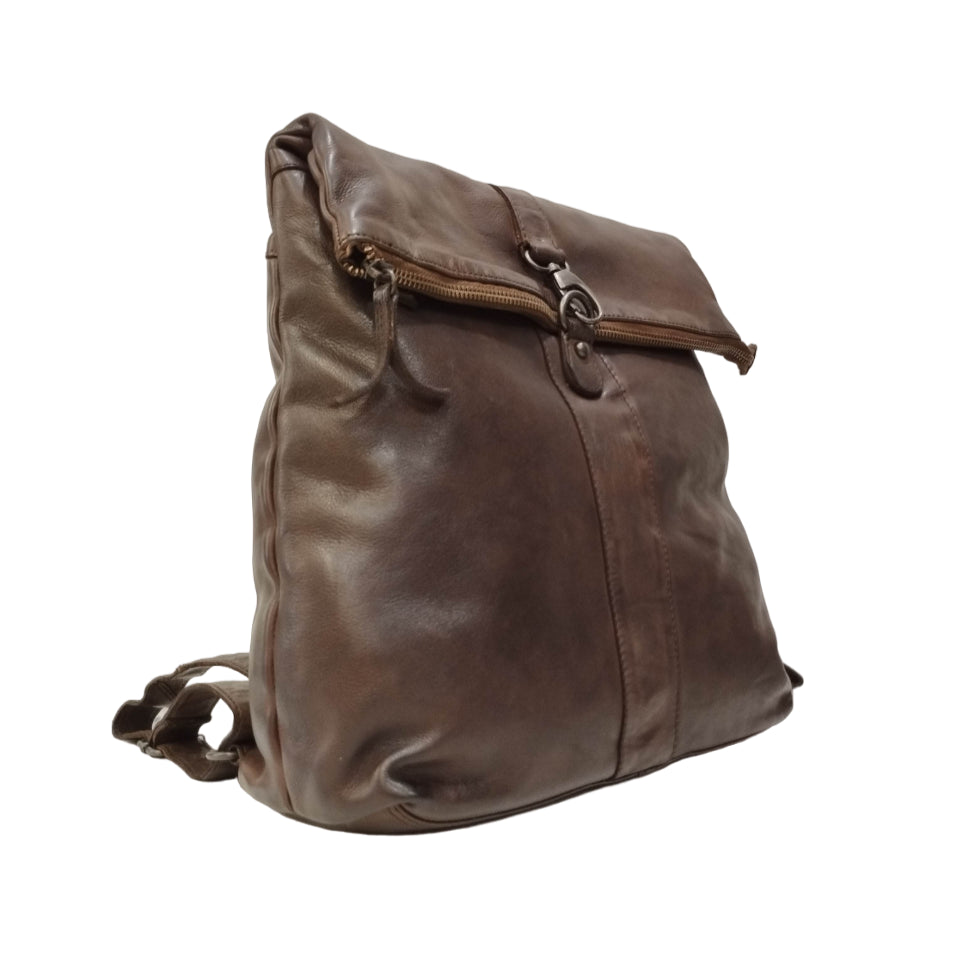 Gianni Conti Zaino Marrone in Pelle da Donna