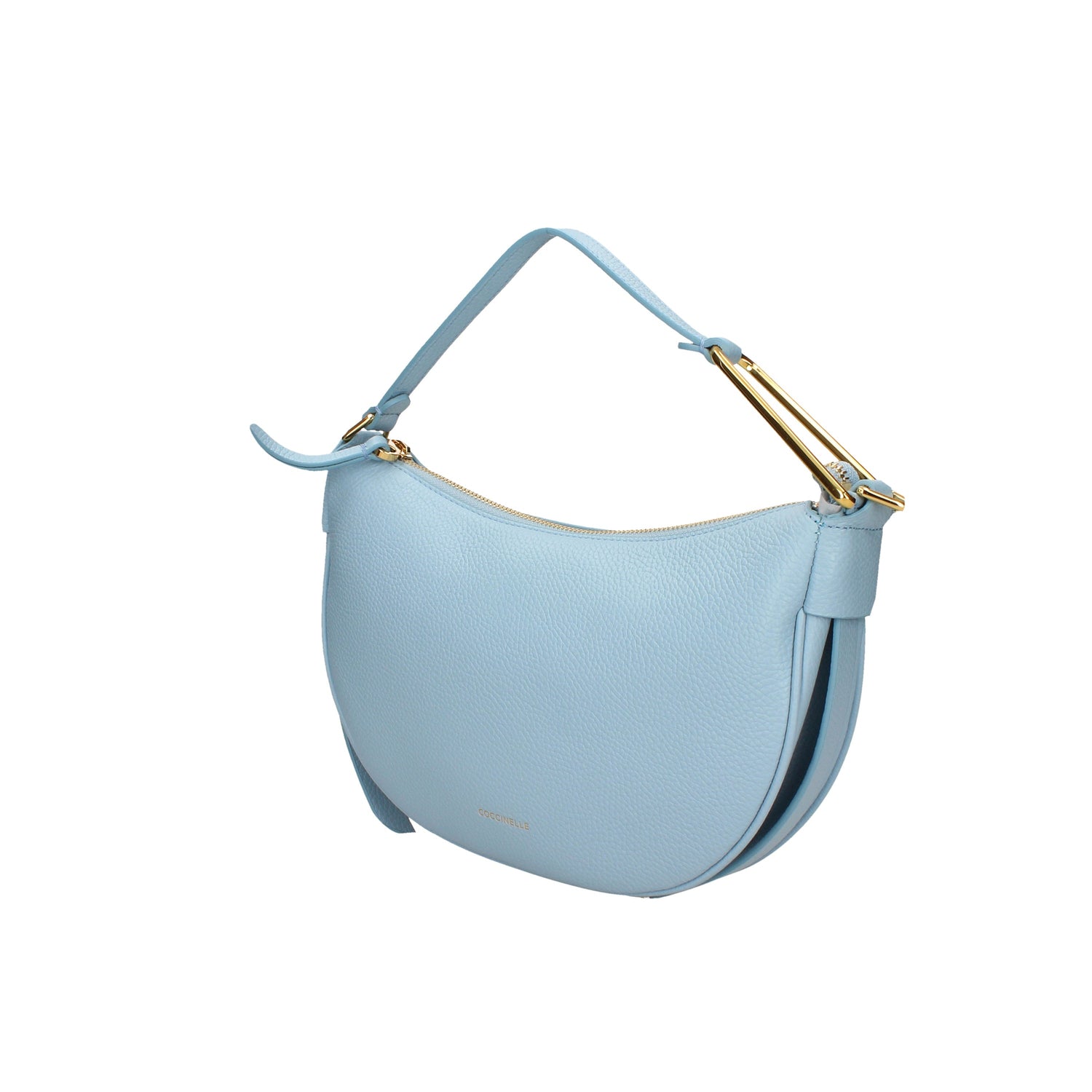 Coccinelle Hobo bag modello Priscilla celeste