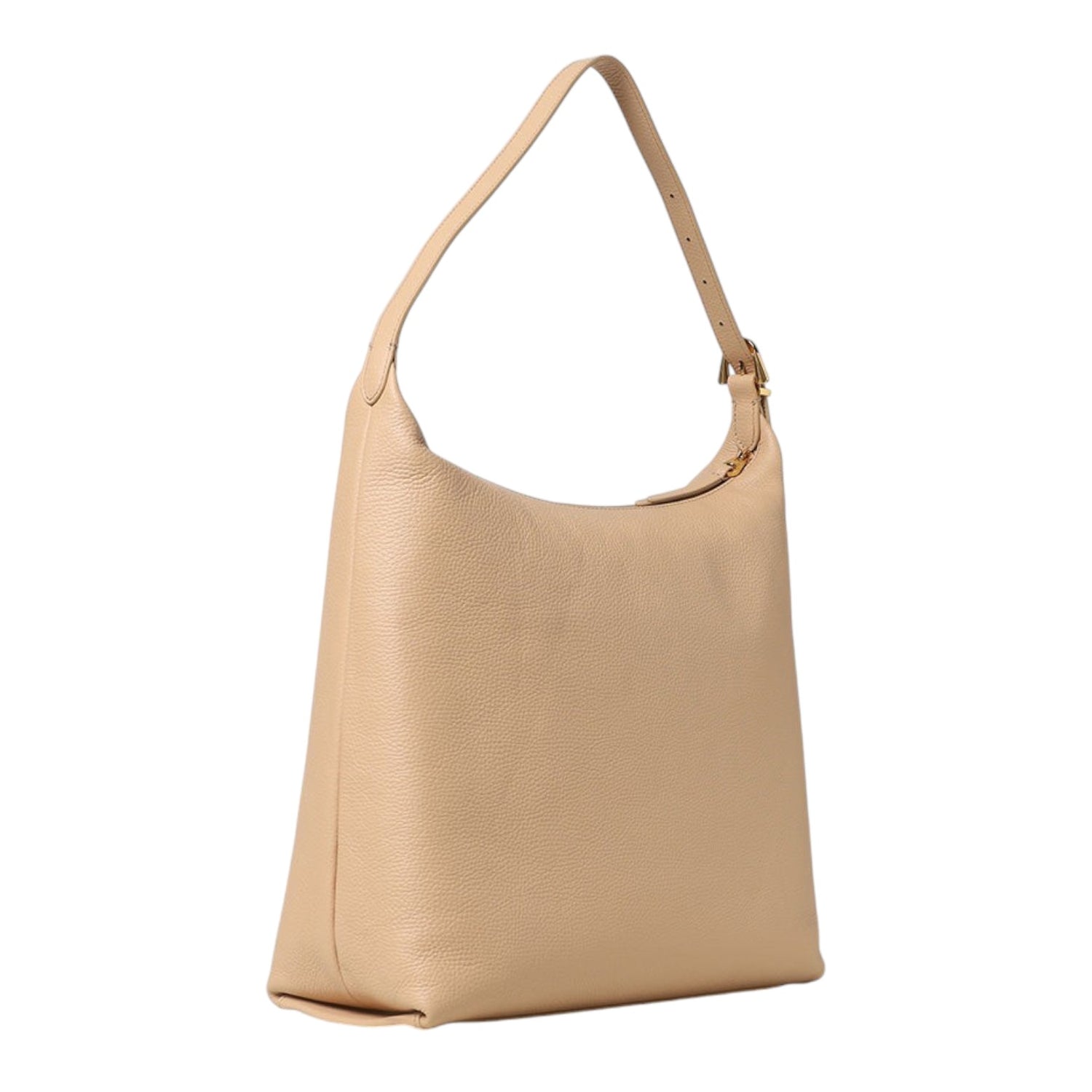 Coccinelle Tote Bag in pelle a grana beige