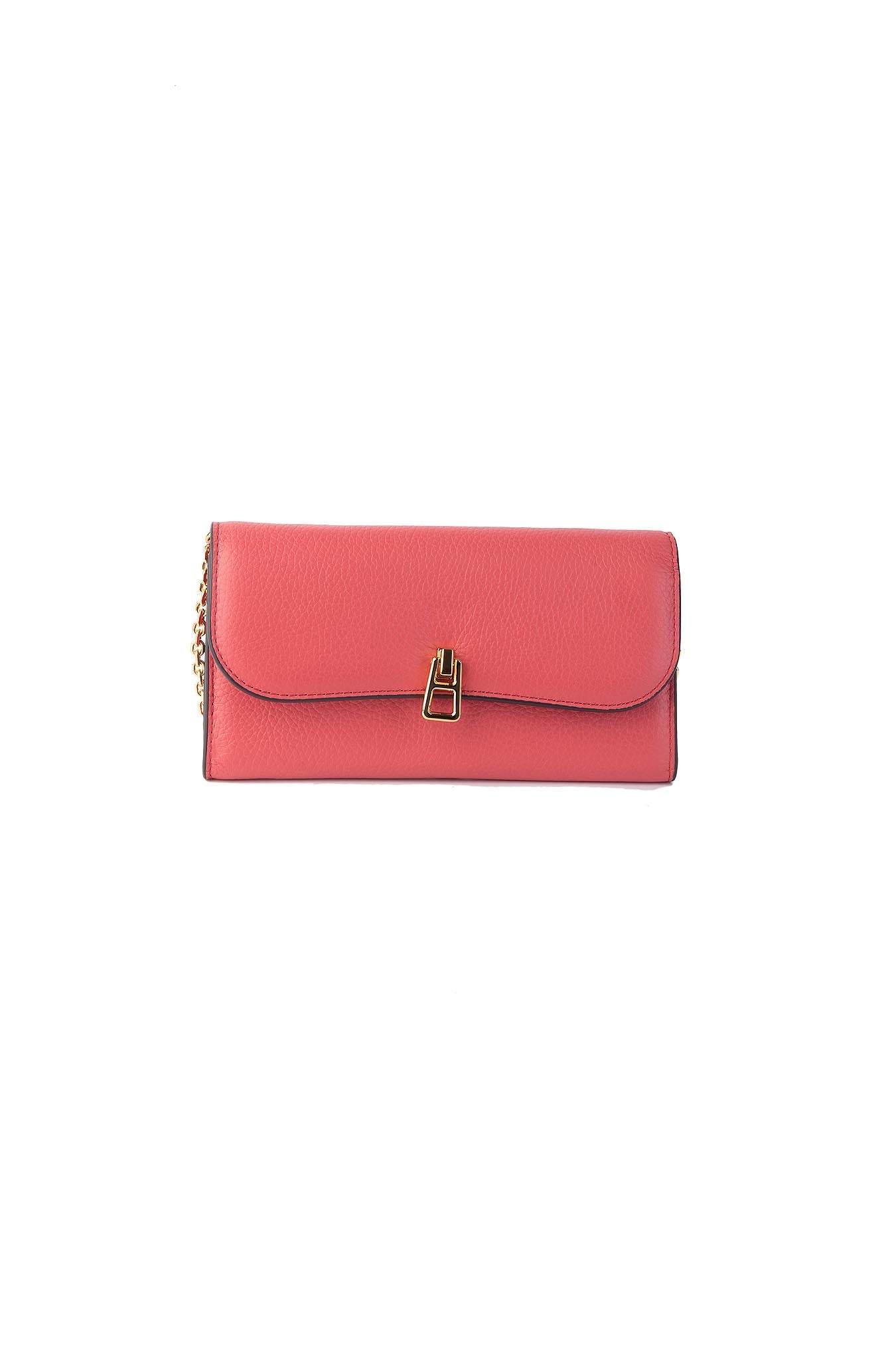 Coccinelle Portafoglio pochette con tracolla linea Magie rosa