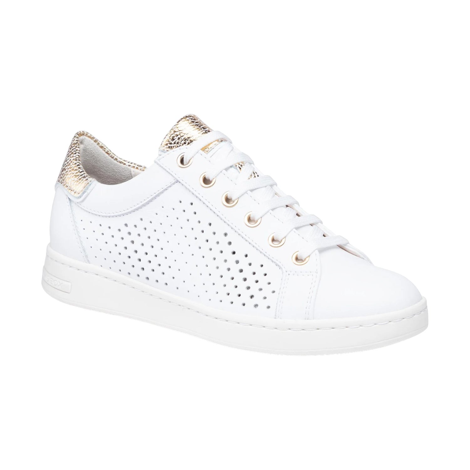 Geox Sneakers Bianca Traforata da Donna
