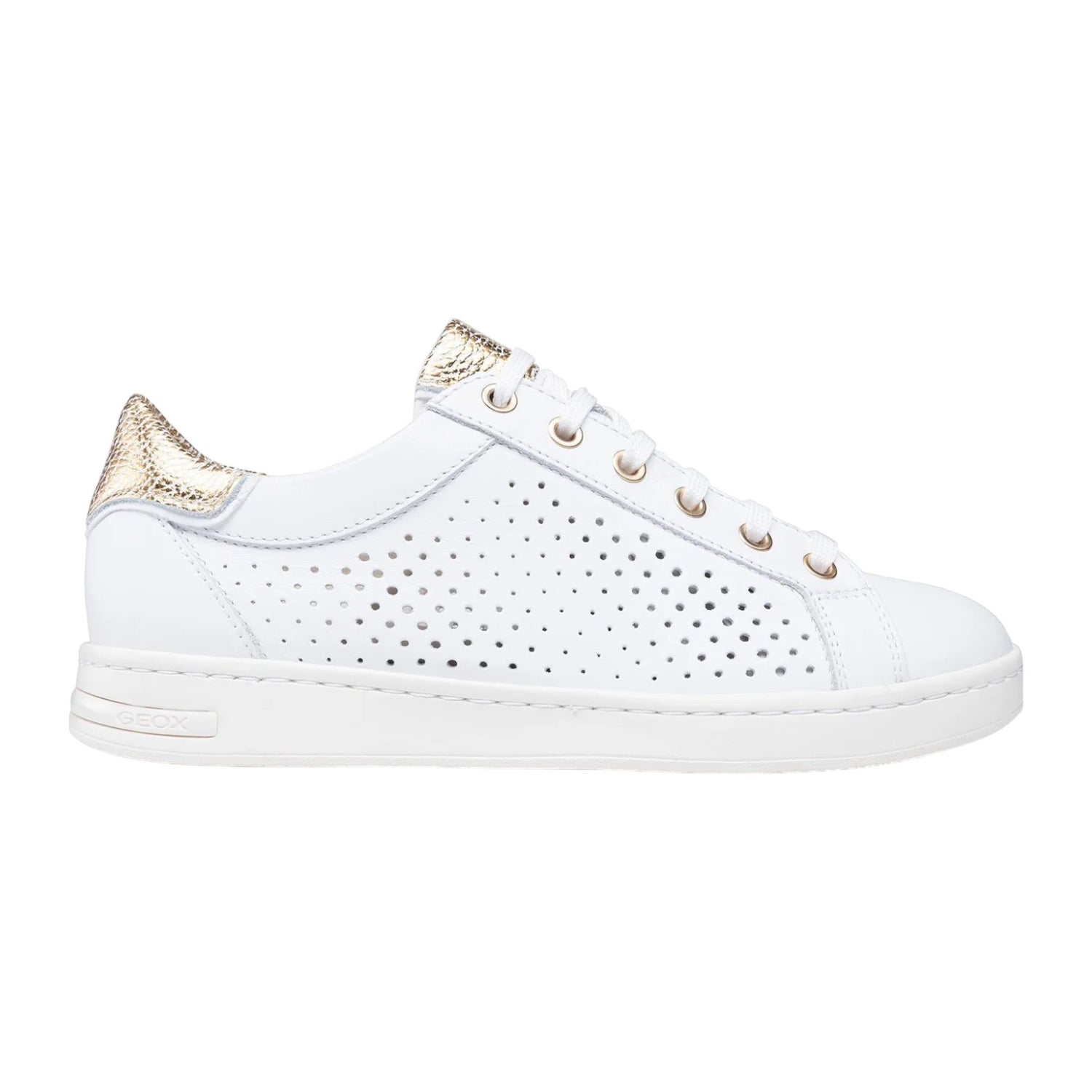 Geox Sneakers Bianca Traforata da Donna