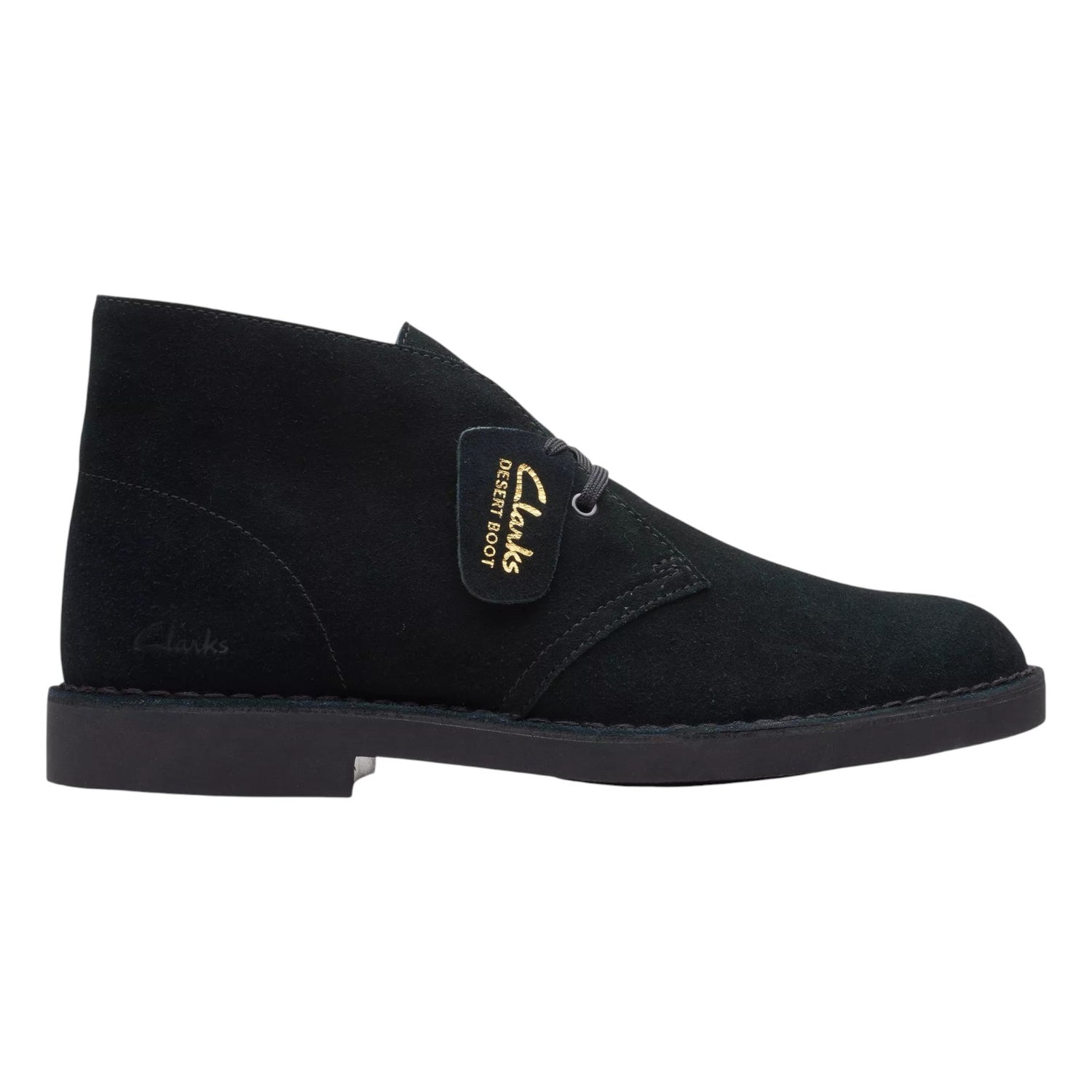 Clarks Desert Bt Evo Polacchino Uomo in Camoscio Nero