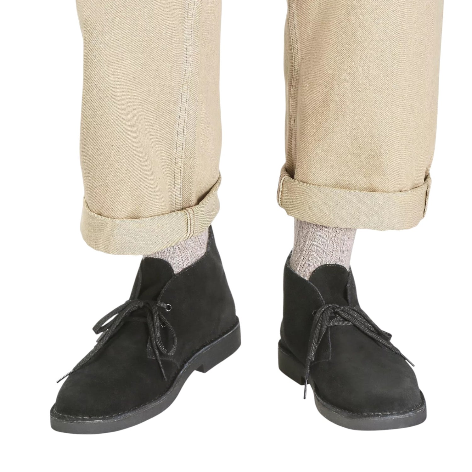 Clarks Desert Bt Evo Polacchino Uomo in Camoscio Nero