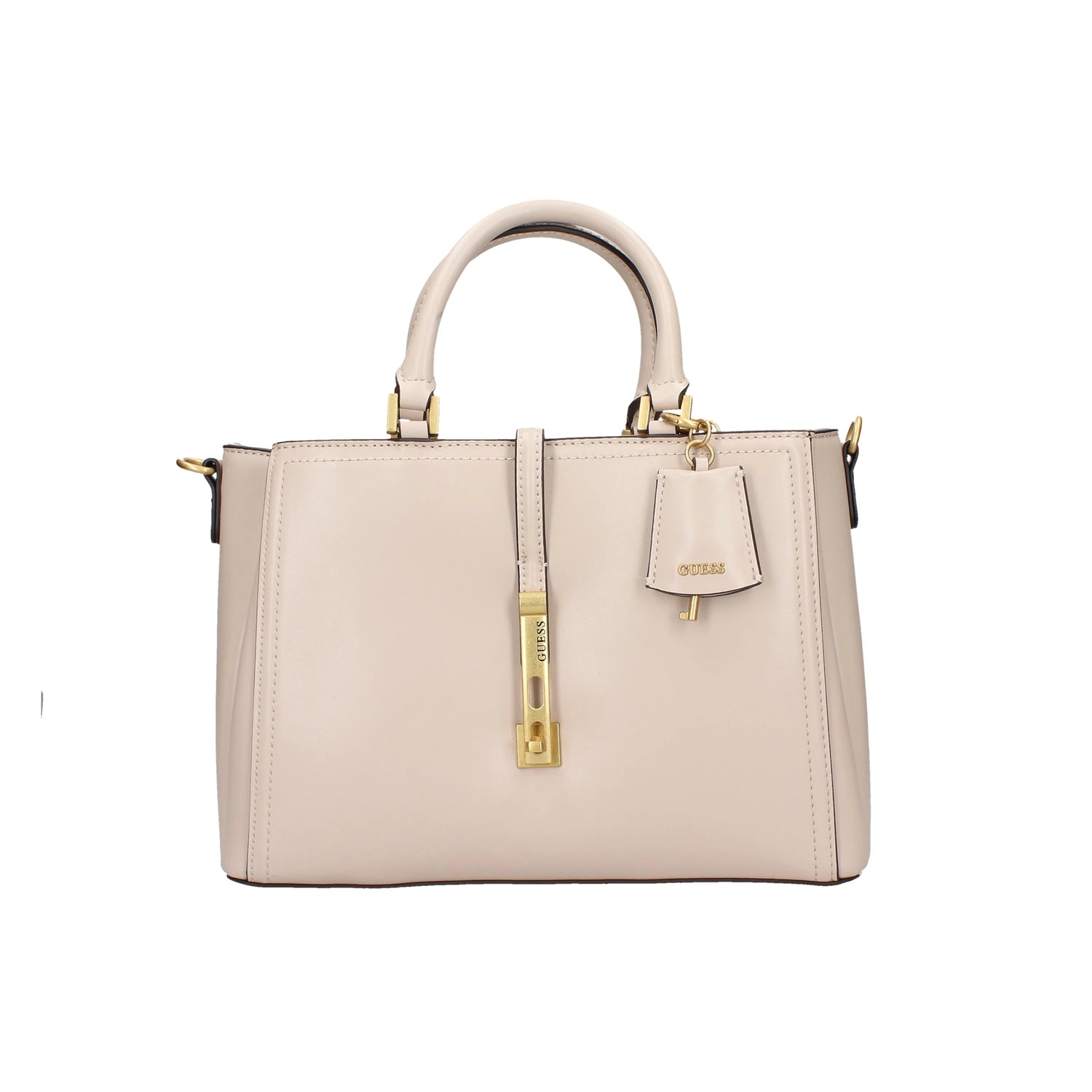 Guess Borsa a mano beige james girlfriend satchel