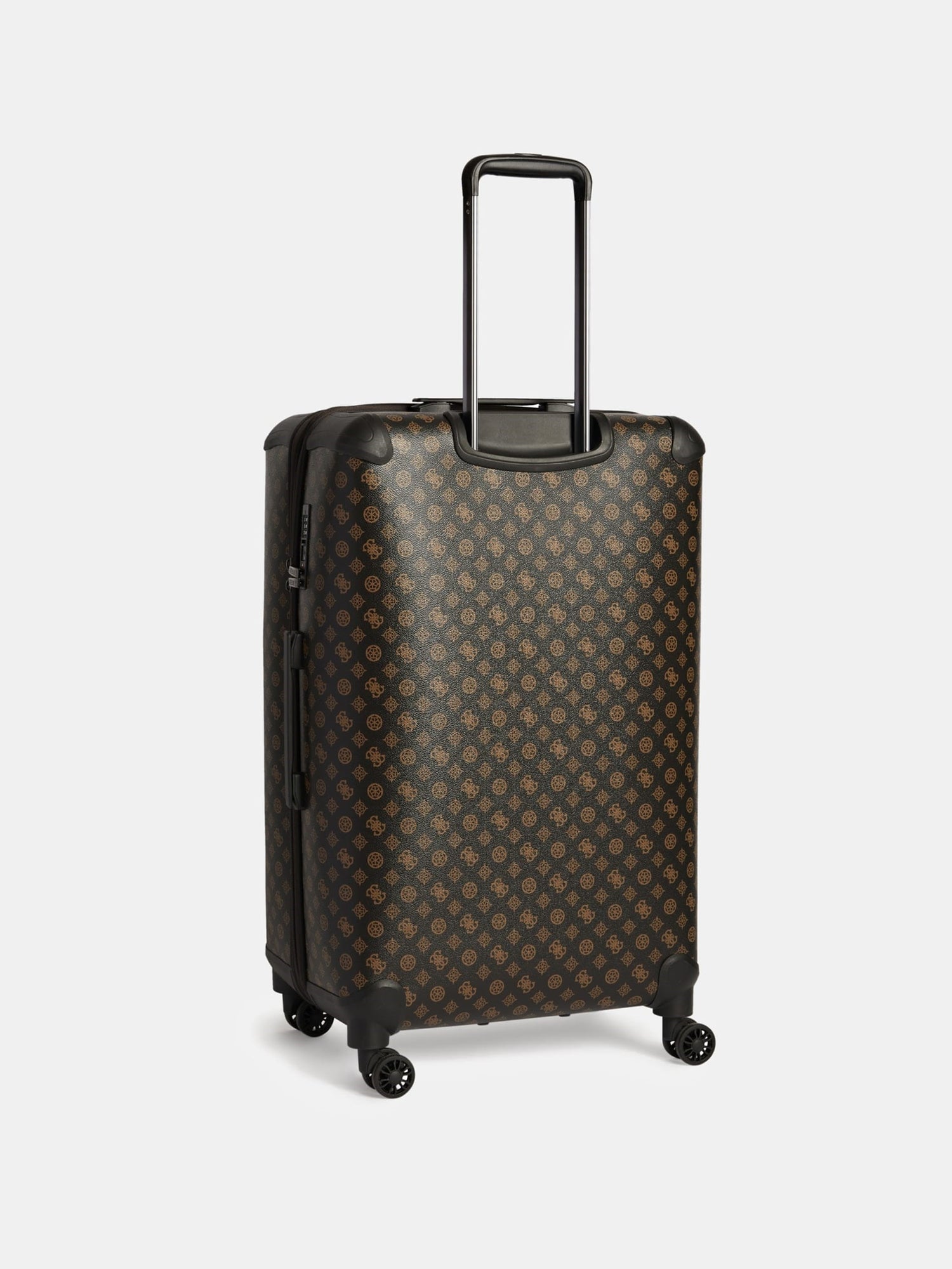 Guess Trolley grande marrone wilder 4g logo peony