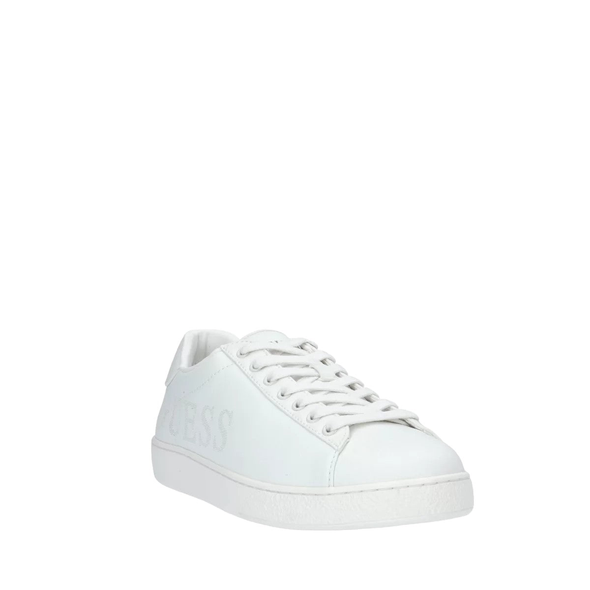 Guess Sneakers bassa bianca con scritta maxi logo laterale