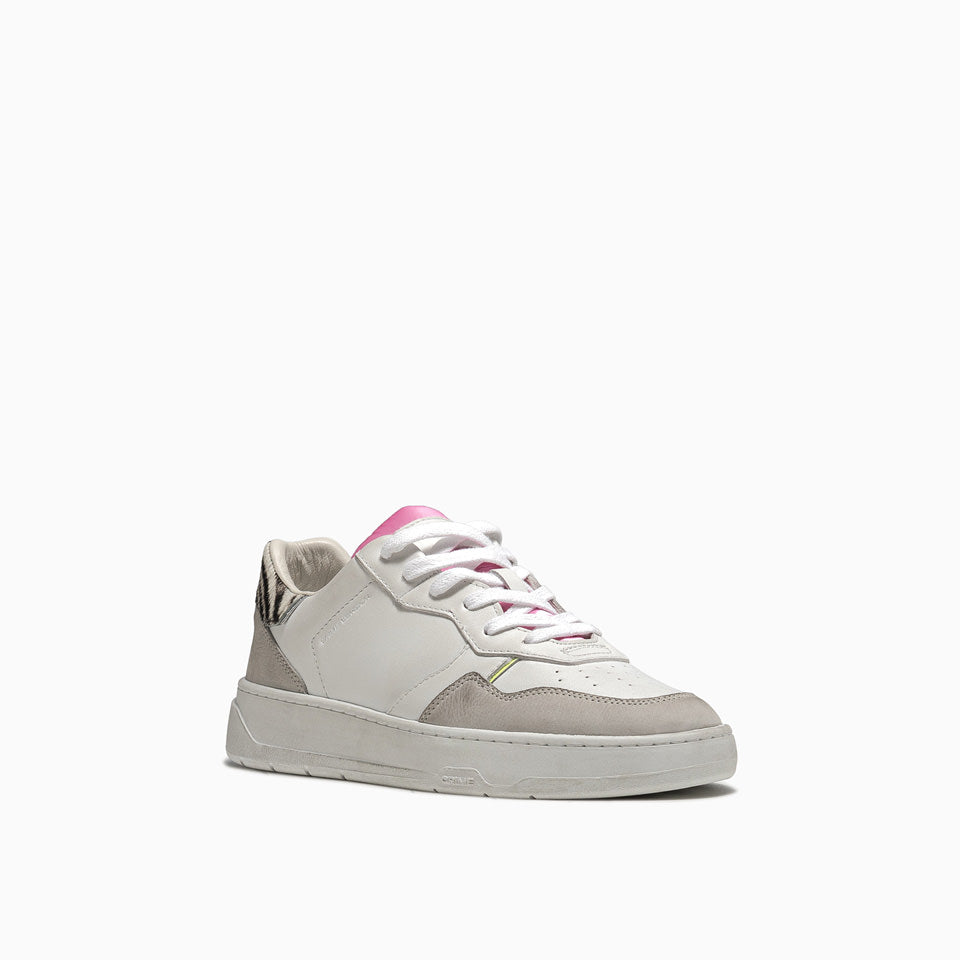 Crime London Sneakers timeless zebra pink