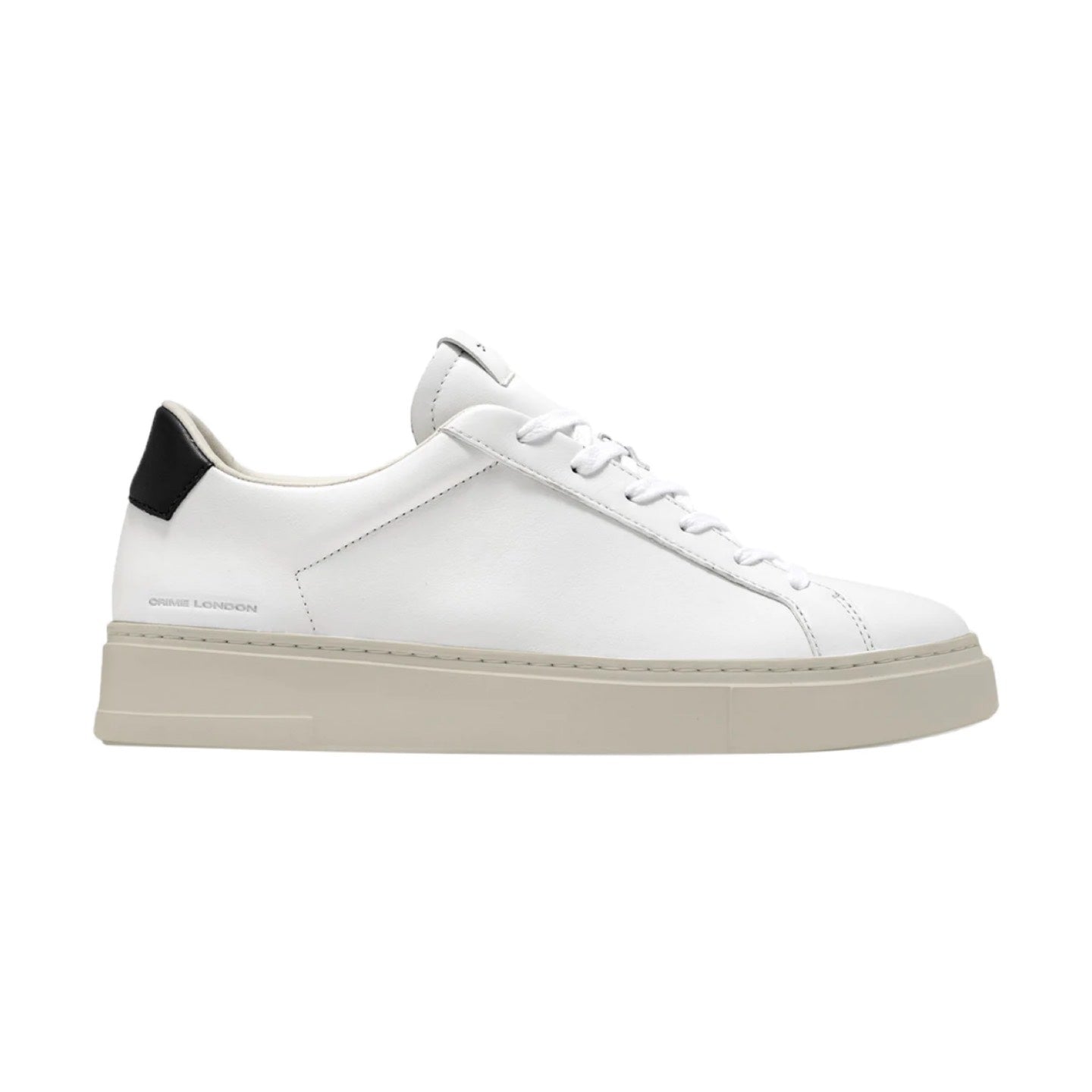 Crime London Sneakers weightless low top white black