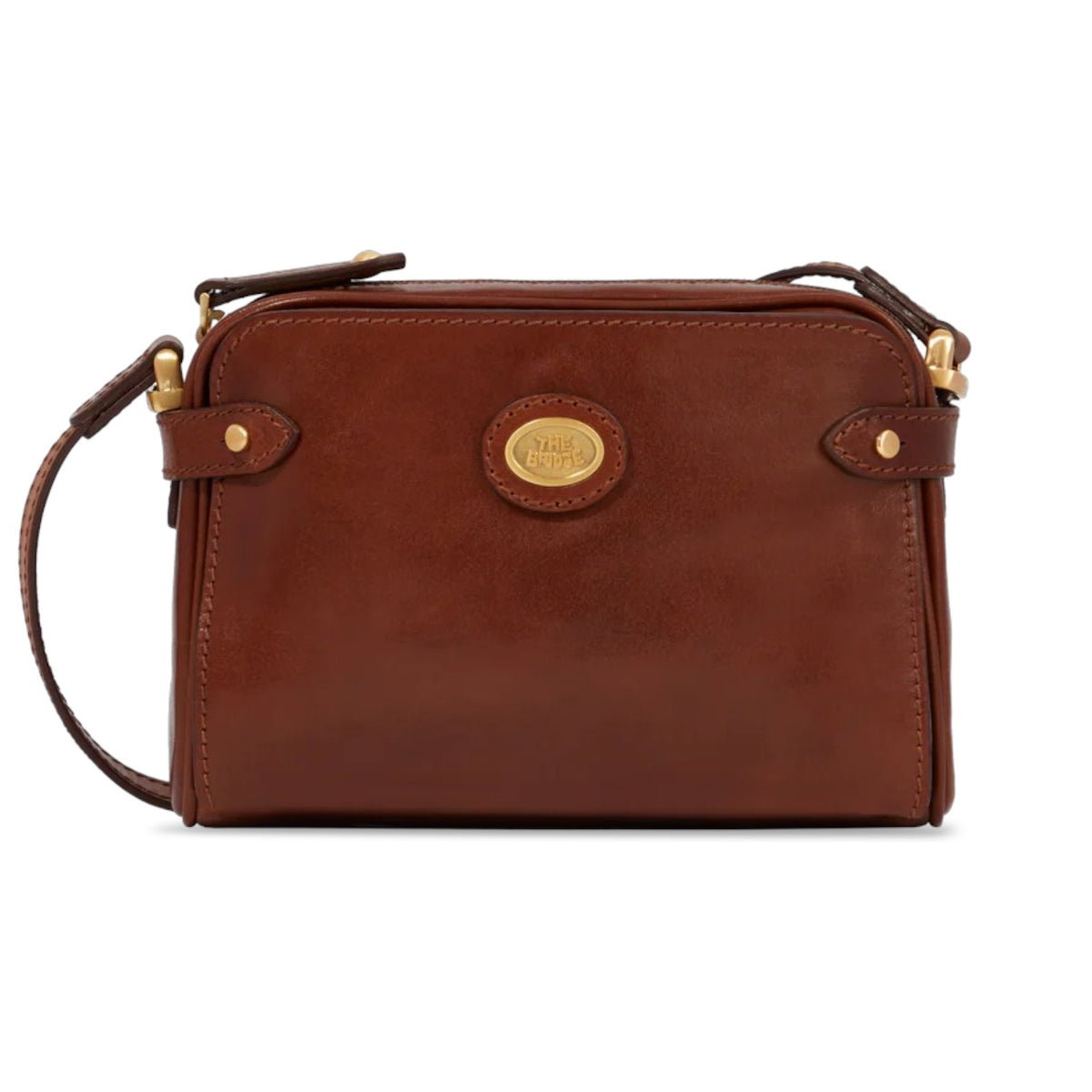 The Bridge Borsa a Tracolla Donna Linea Story in Vera Pelle Cuoio